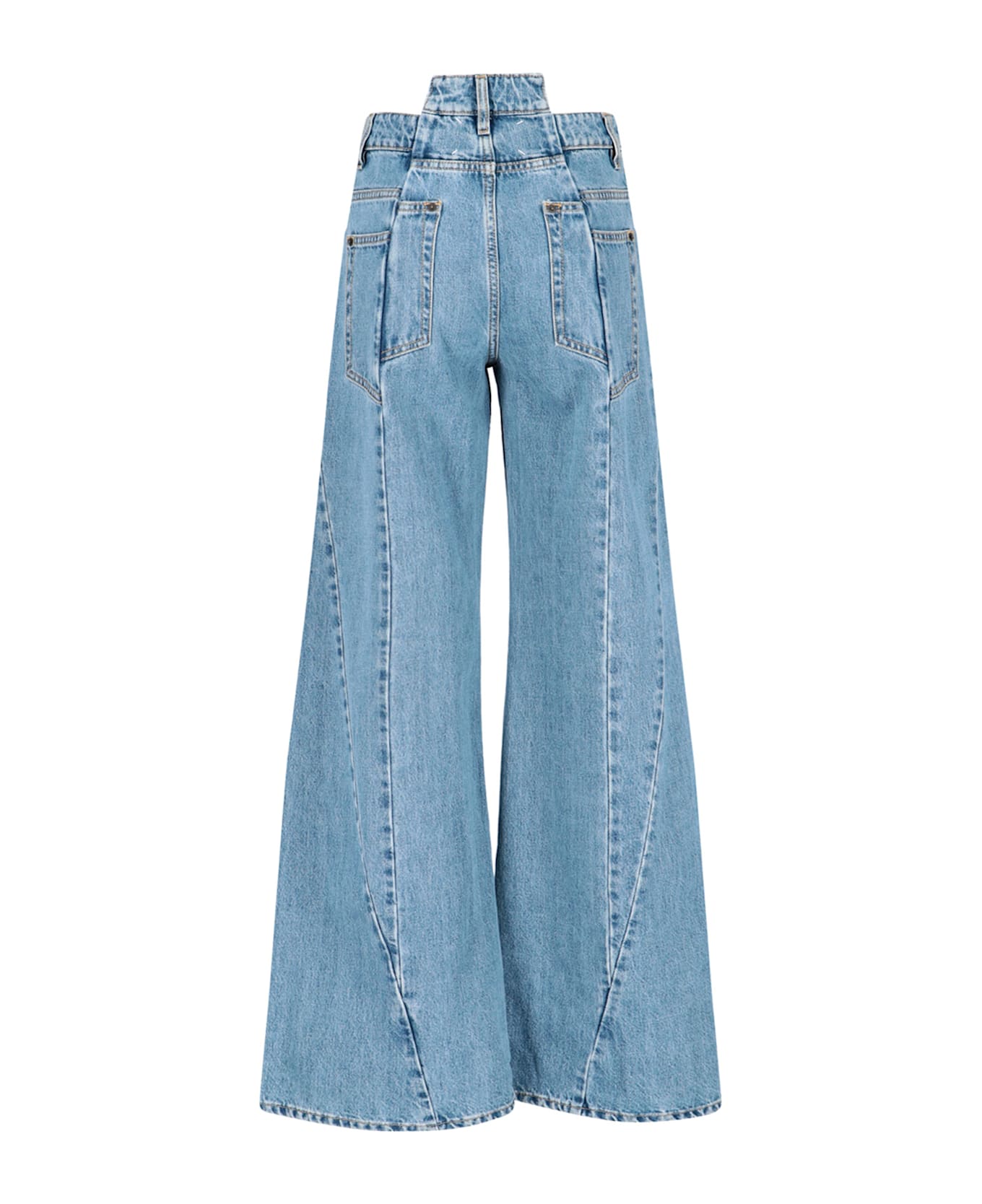 Maison Margiela Jeans Design 'décortiqué' - BLUE
