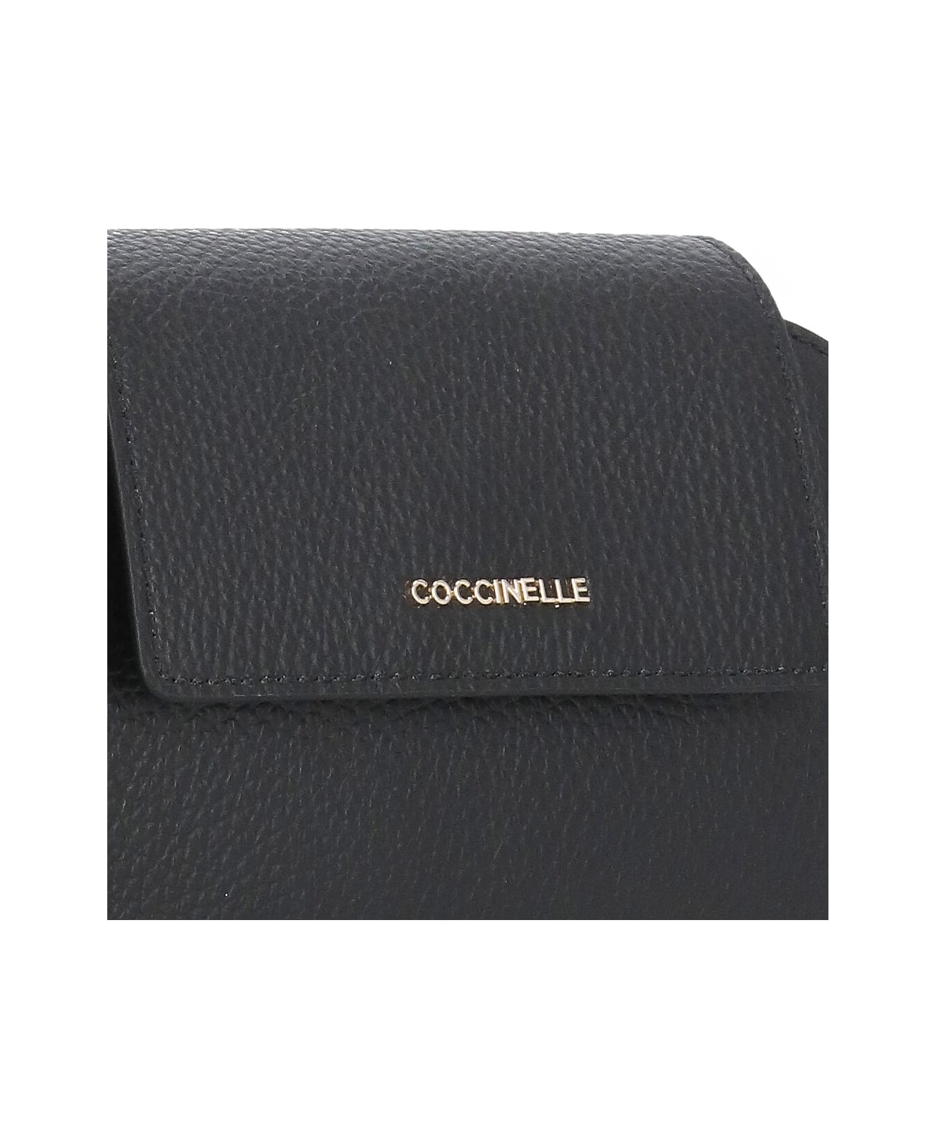 Coccinelle Faint Shoulder Bag - Black トートバッグ