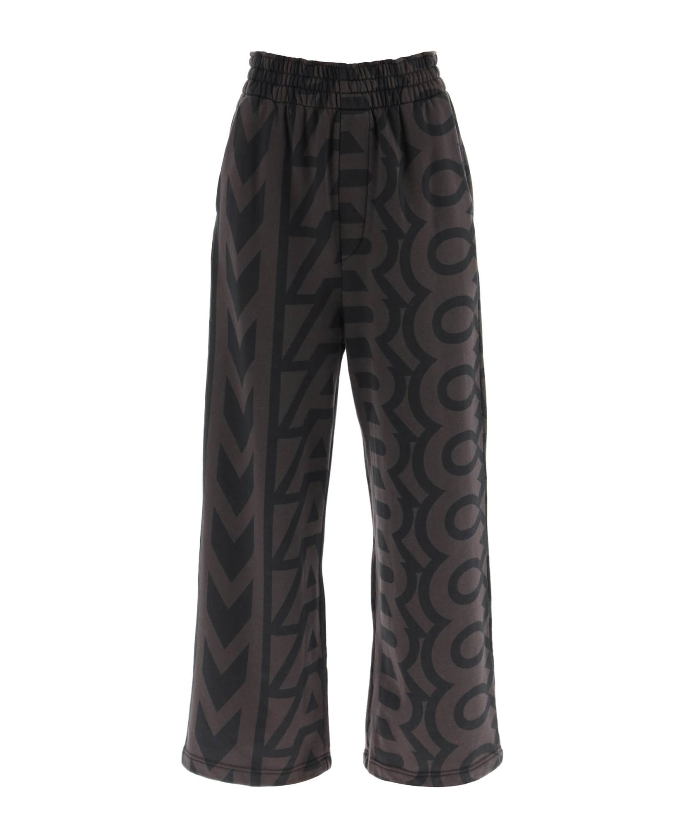 Marc Jacobs Monogram Oversize Sweatpants - BLACK CHARCOAL (Brown)