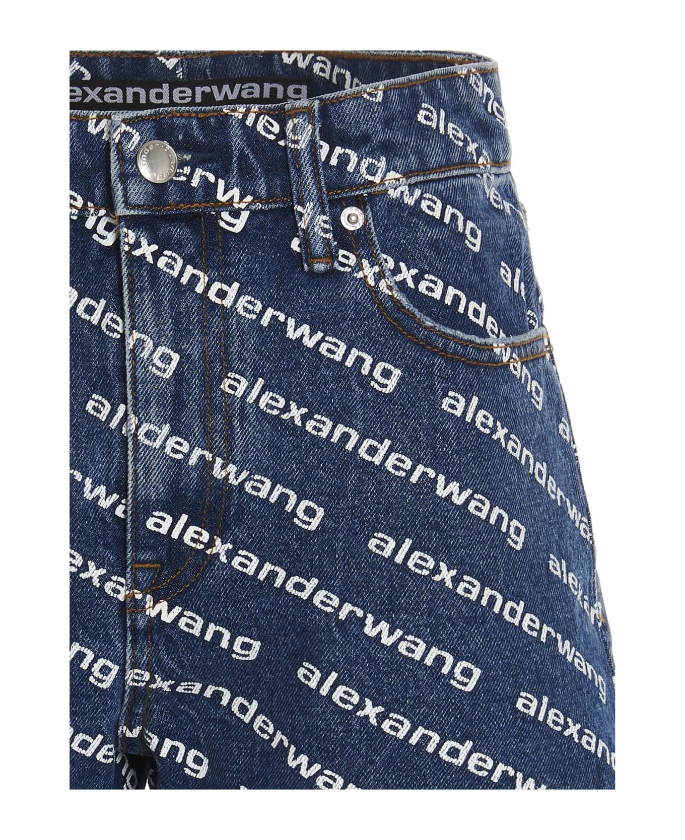 Alexander Wang 'bite' Shorts - Blue