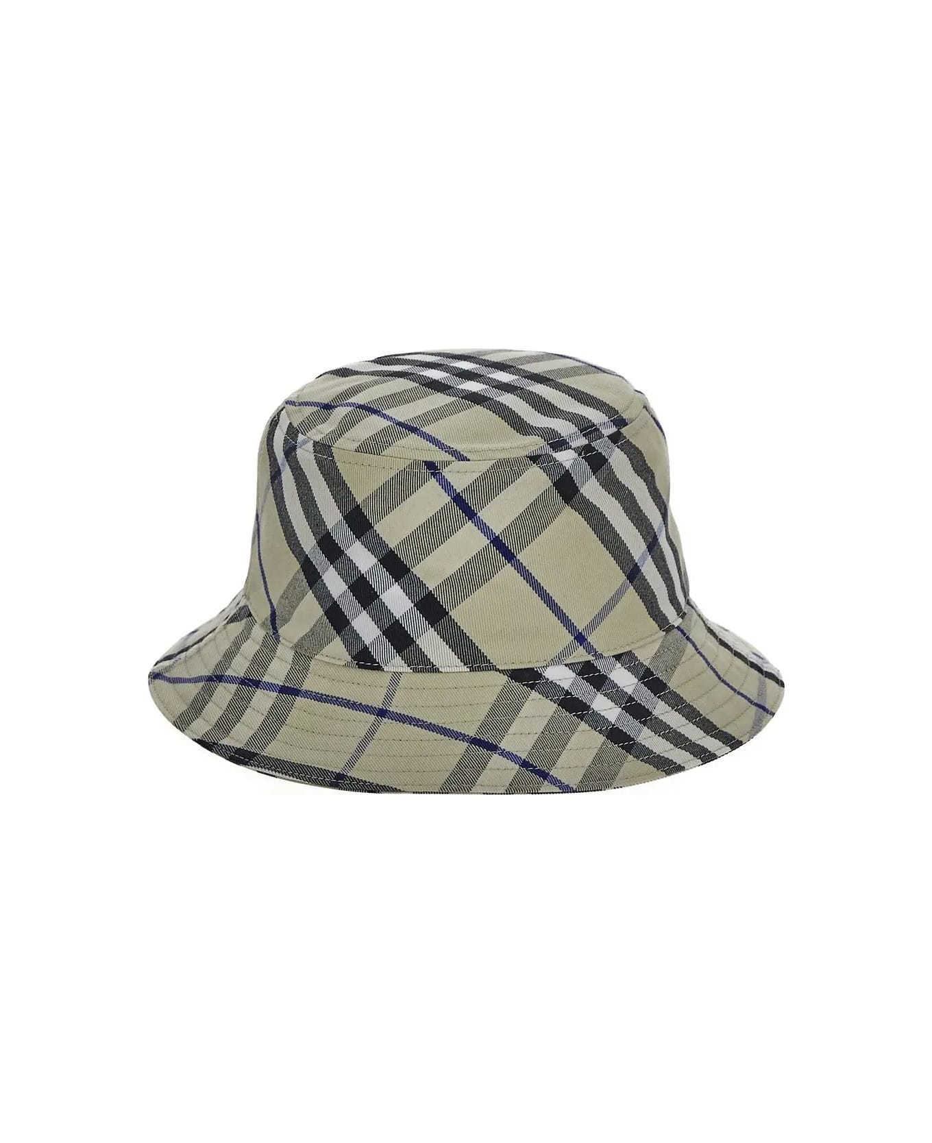 Burberry Bucket Hat - WHITE