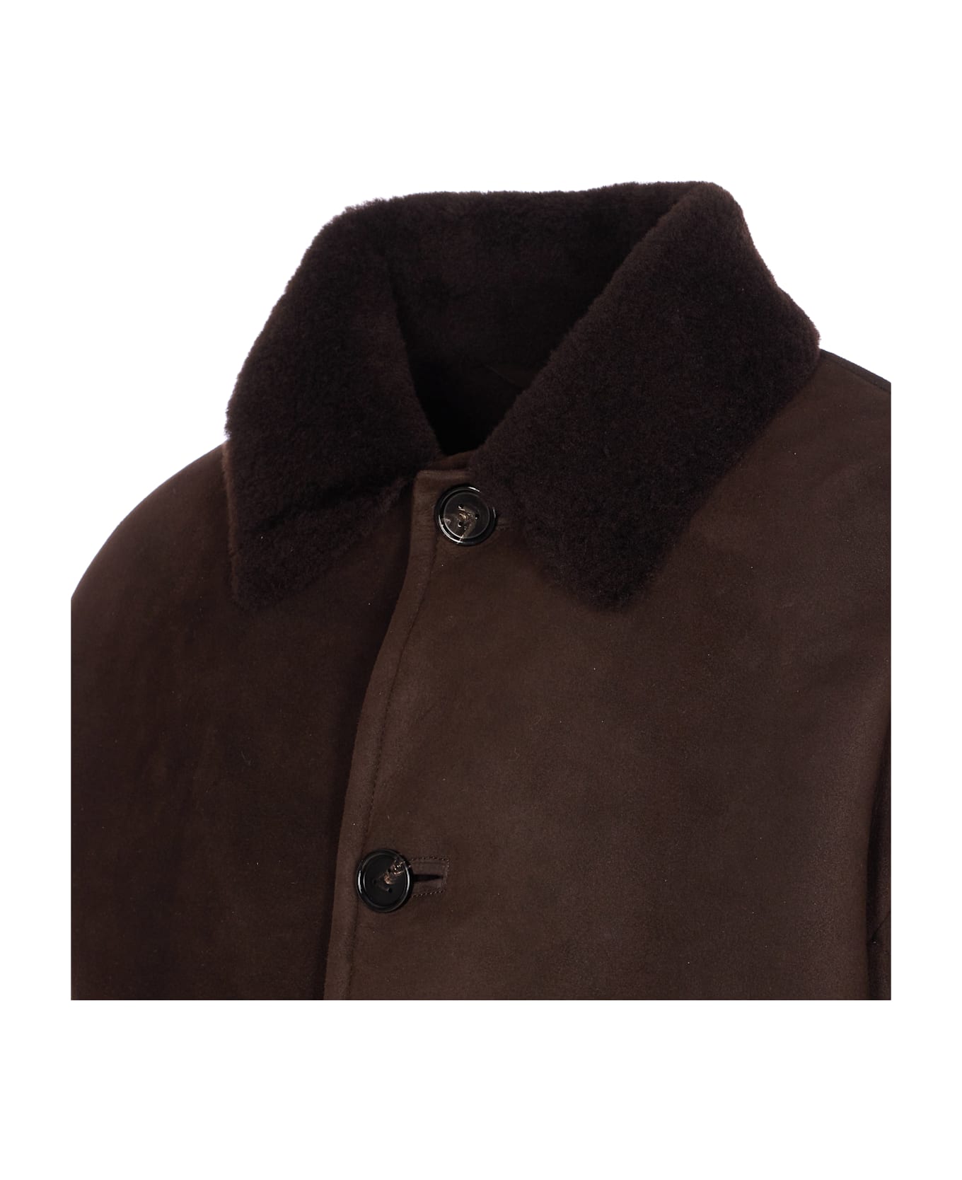 Bottega Veneta Shearling Jacket - Brown ブレザー