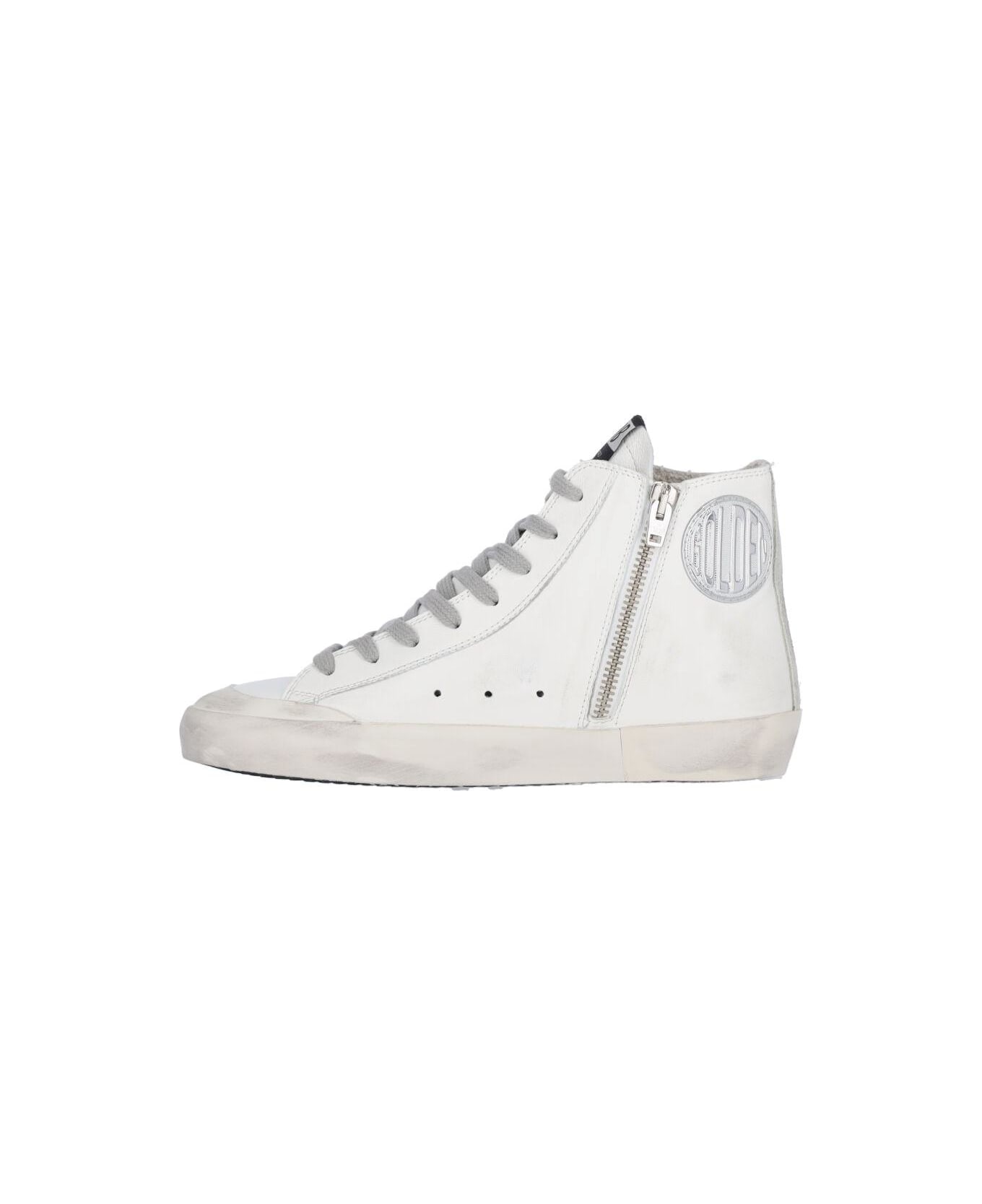 Golden Goose High-top Sneakers 'francy' - Bianco