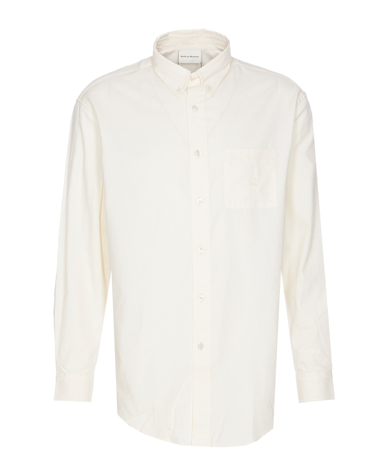 Drôle de Monsieur Oxford Shirt - White