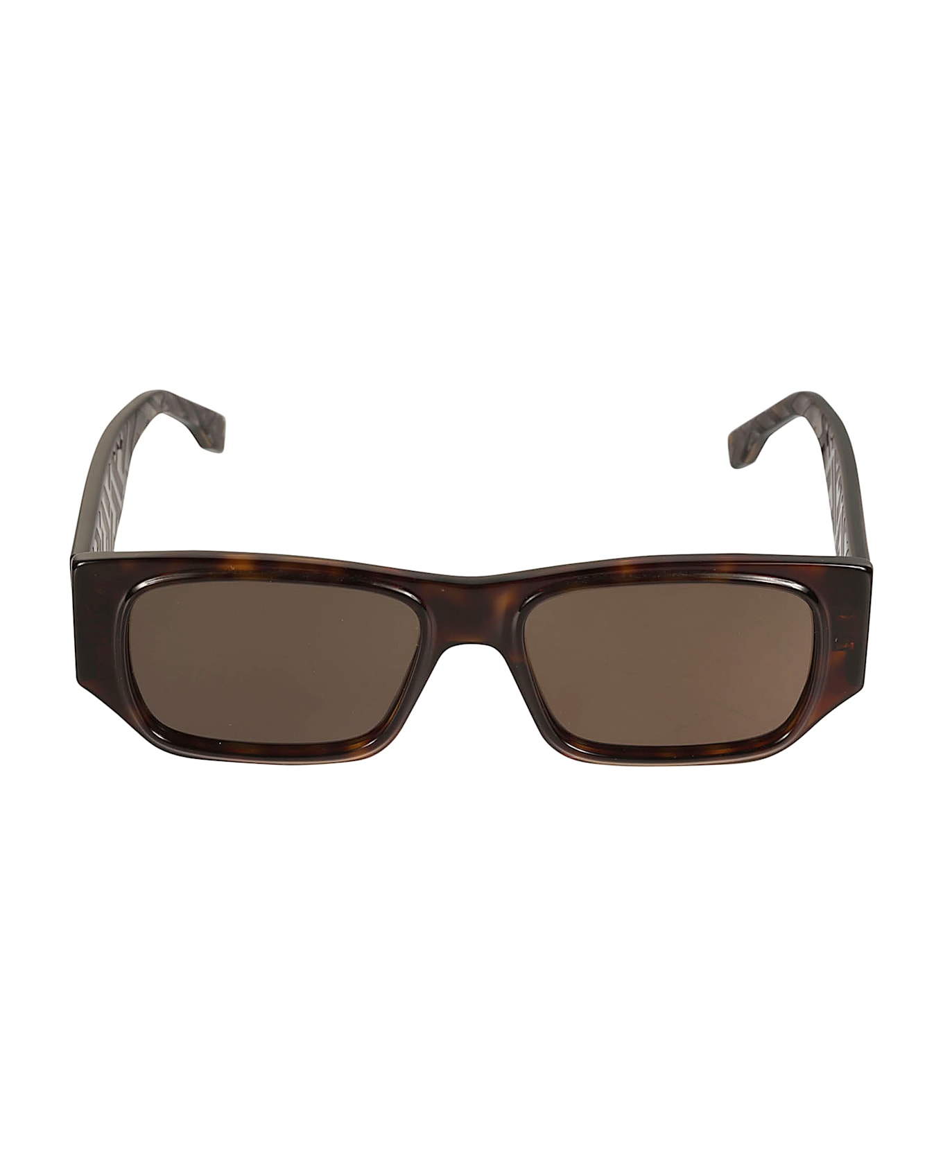 Fendi Rectangle Classic Sunglasses - 52E - Havana