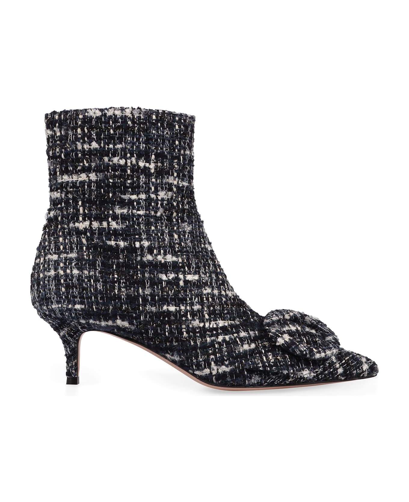 Gianvito Rossi Fabric Ankle Boots - black