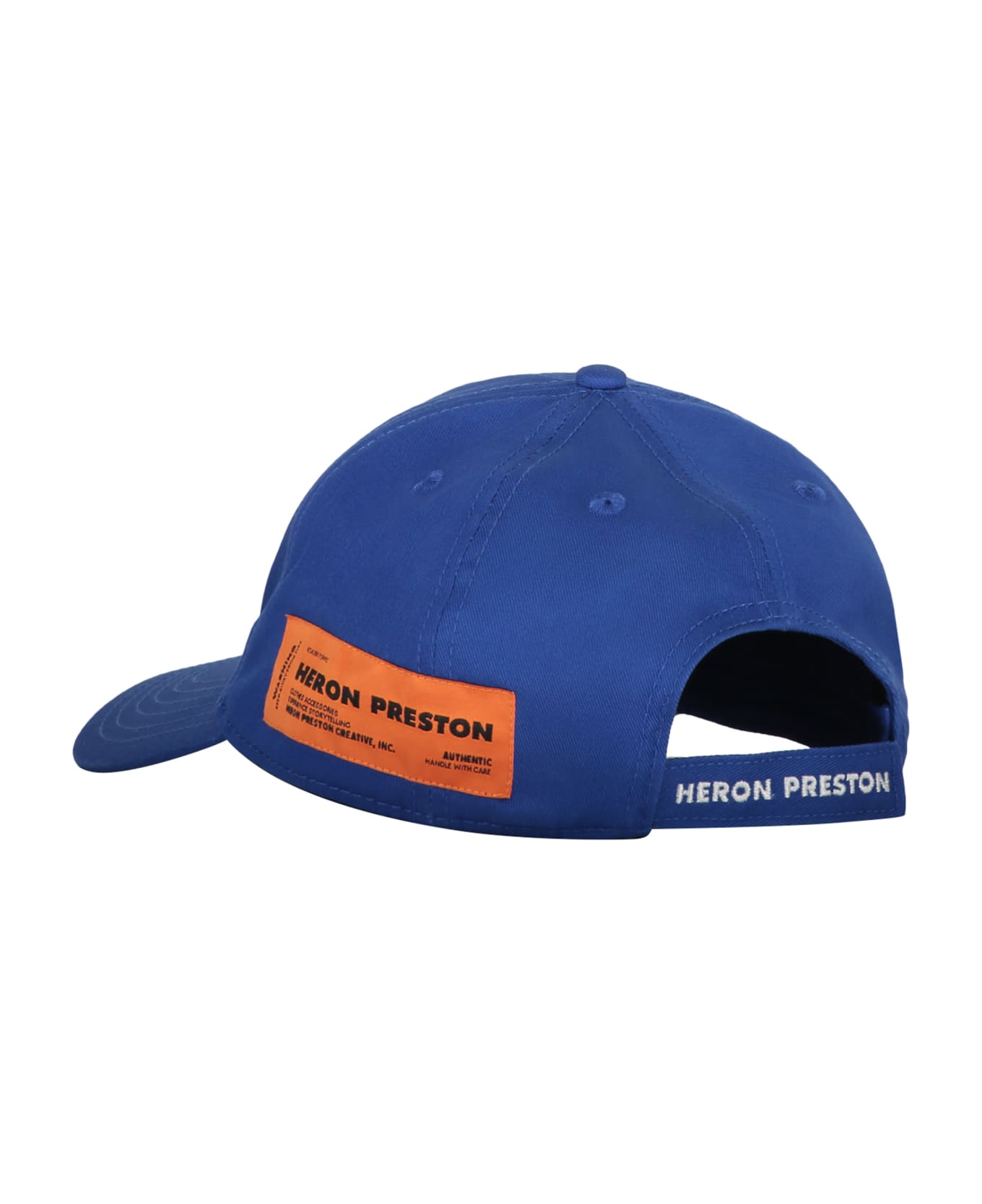 HERON PRESTON Logo Baseball Cap - blue
