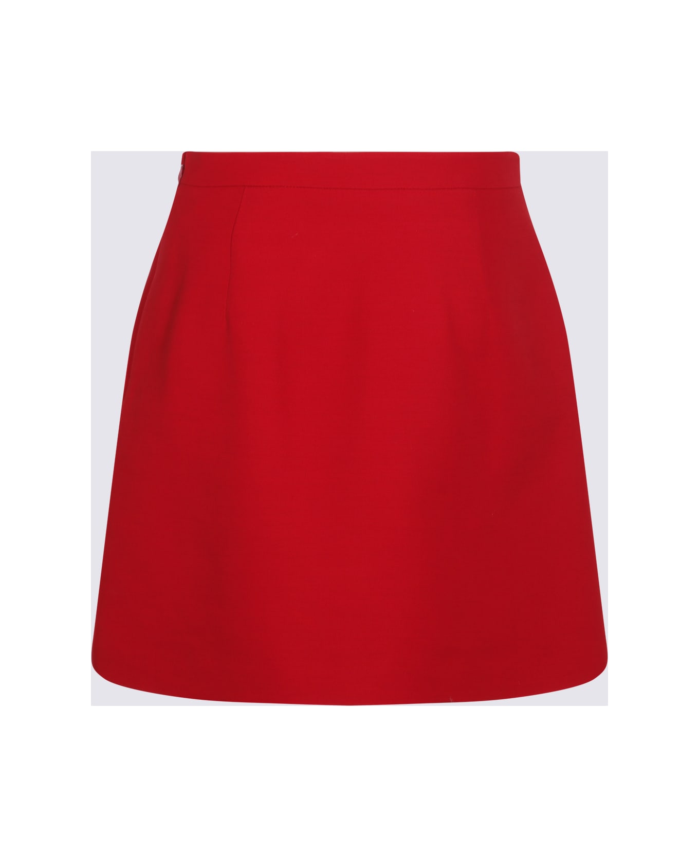 Valentino Red Silk Skirt - PARIS