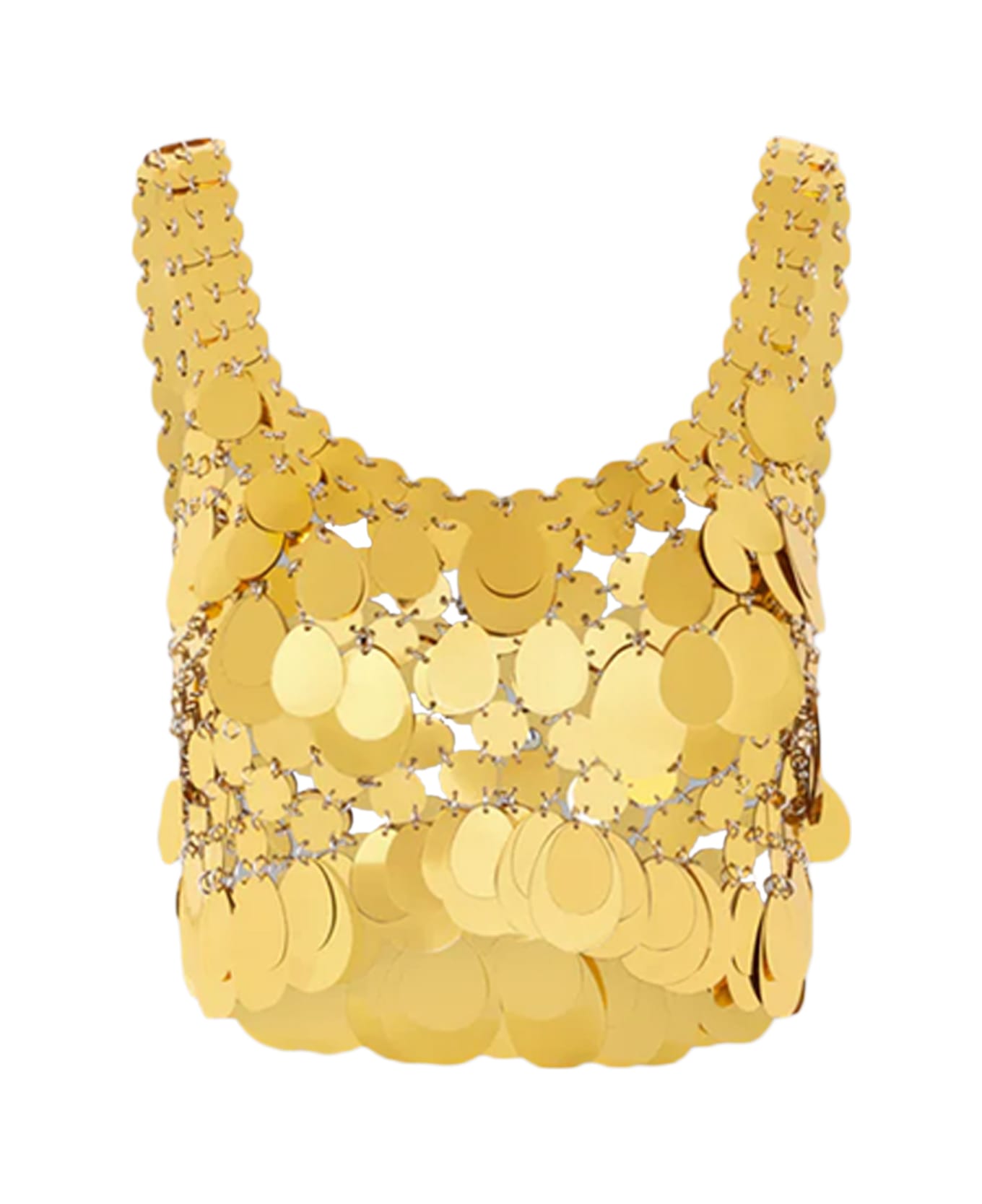 Paco Rabanne Top - Golden