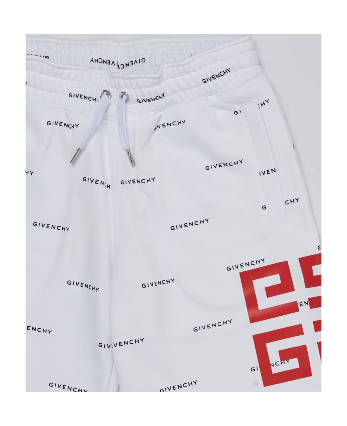Givenchy Shorts Shorts - BIANCO-NERO ボトムス