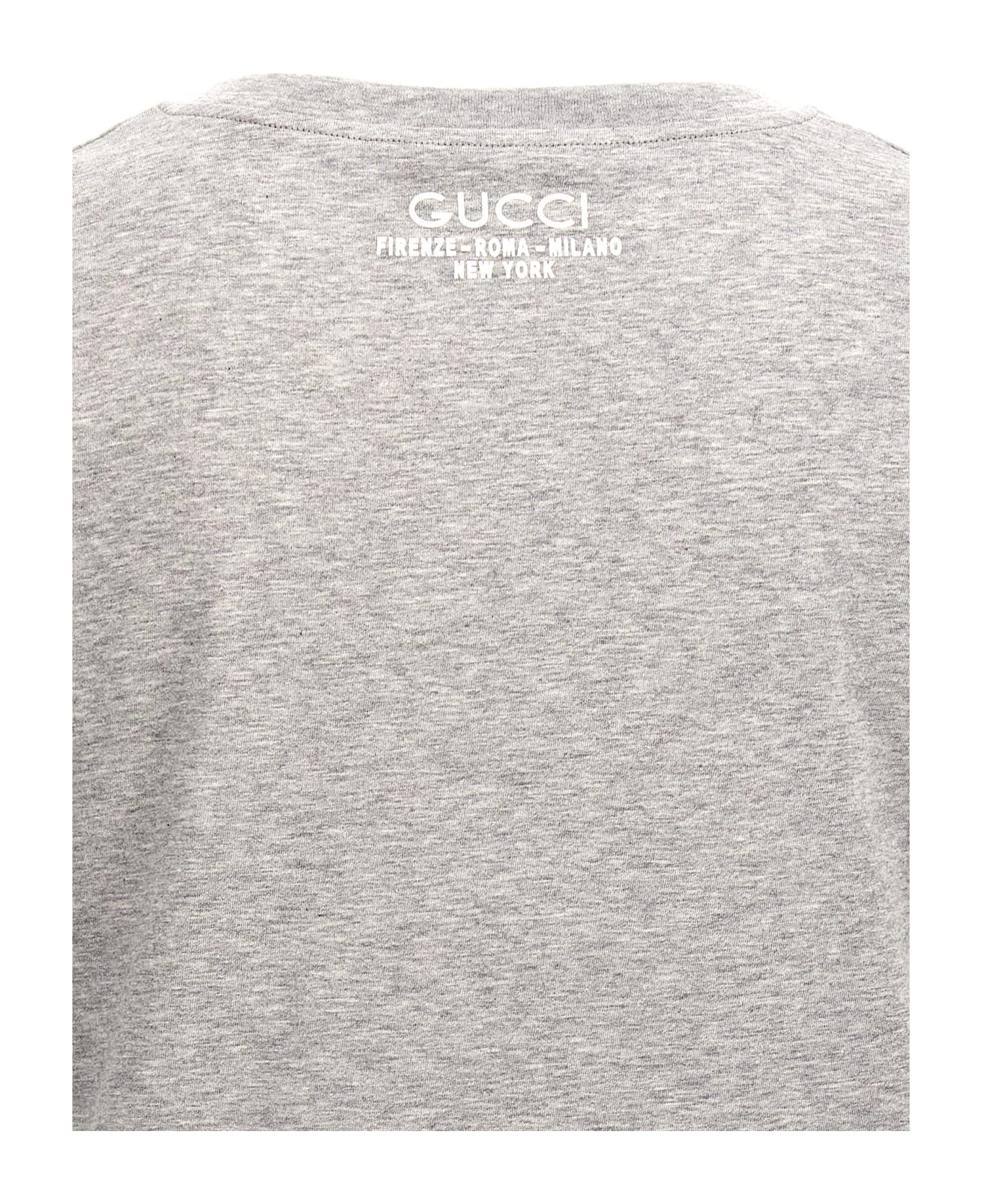 Gucci V-neck T-shirt - Grey Melange