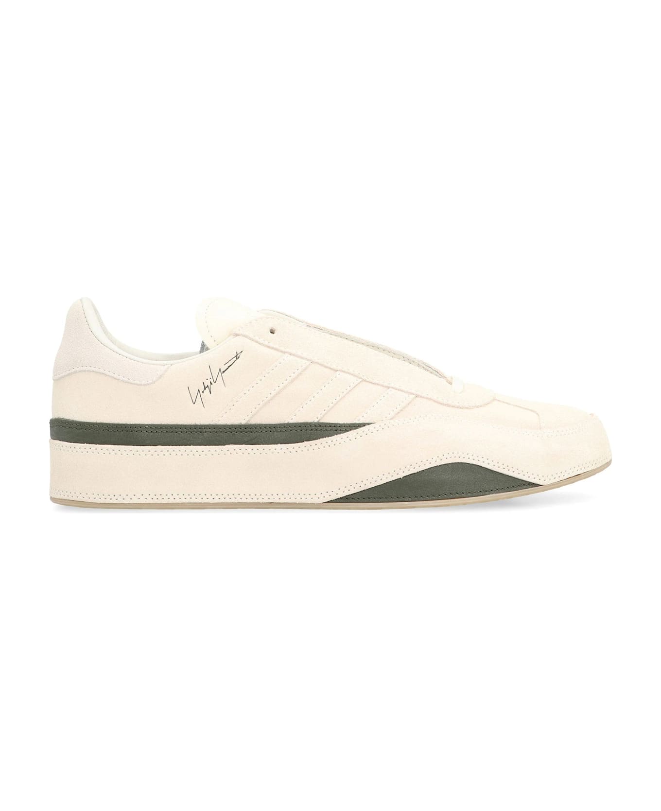 Y-3 Gazzelle Suede Sneakers - White