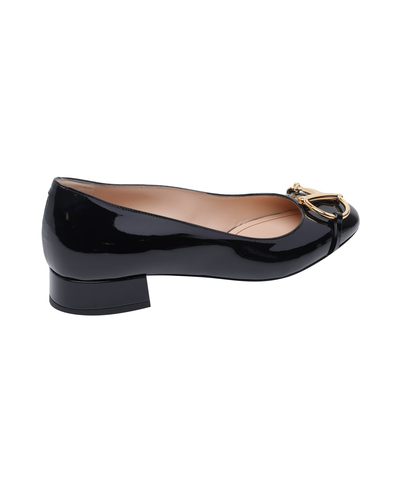 Gucci Half Horsebit Ballet Flats - Black