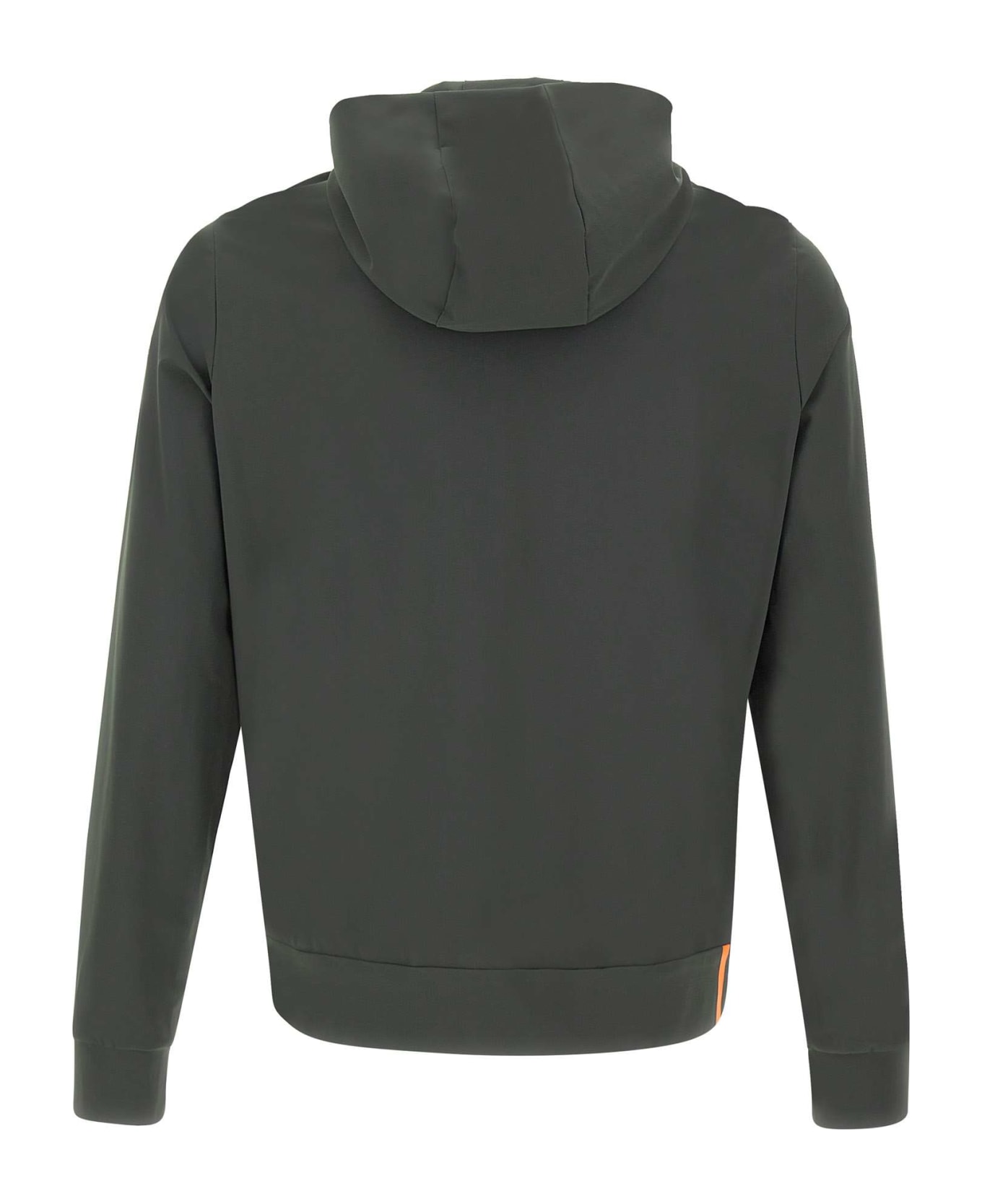 RRD - Roberto Ricci Design "summer Hood" Sweatshirt - GREEN フリース