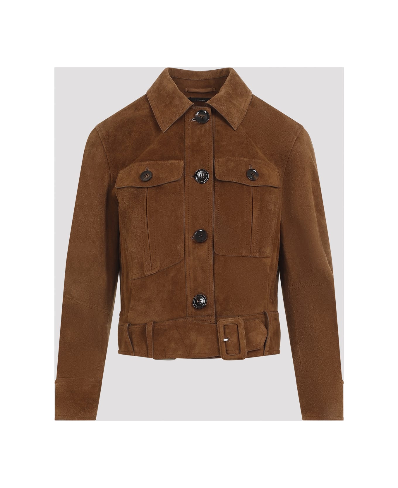 Tom Ford Cropped Leather Jacket - Sauvage