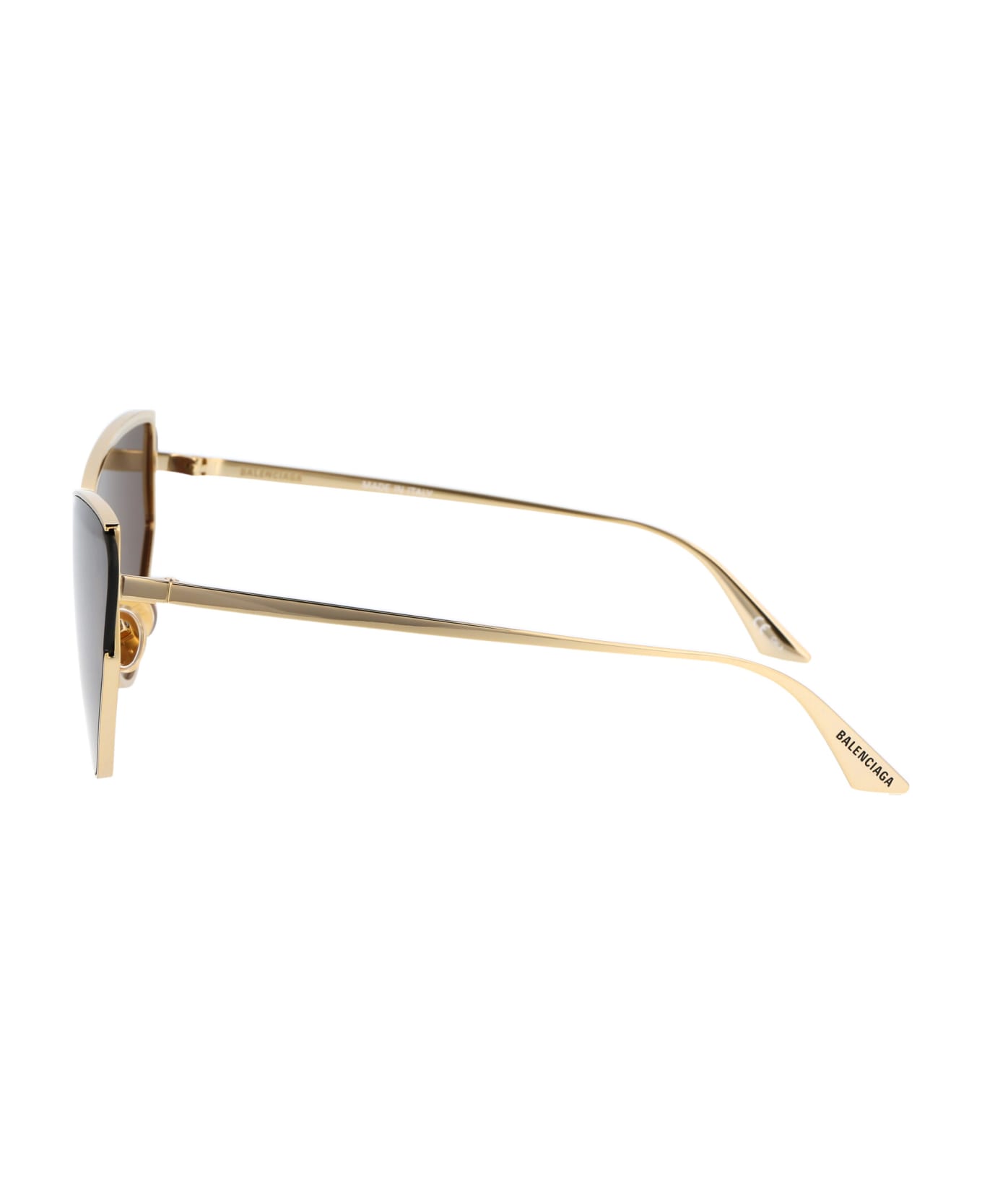 Balenciaga Eyewear Bb0191s Sunglasses - 002 GOLD GOLD BROWN サングラス