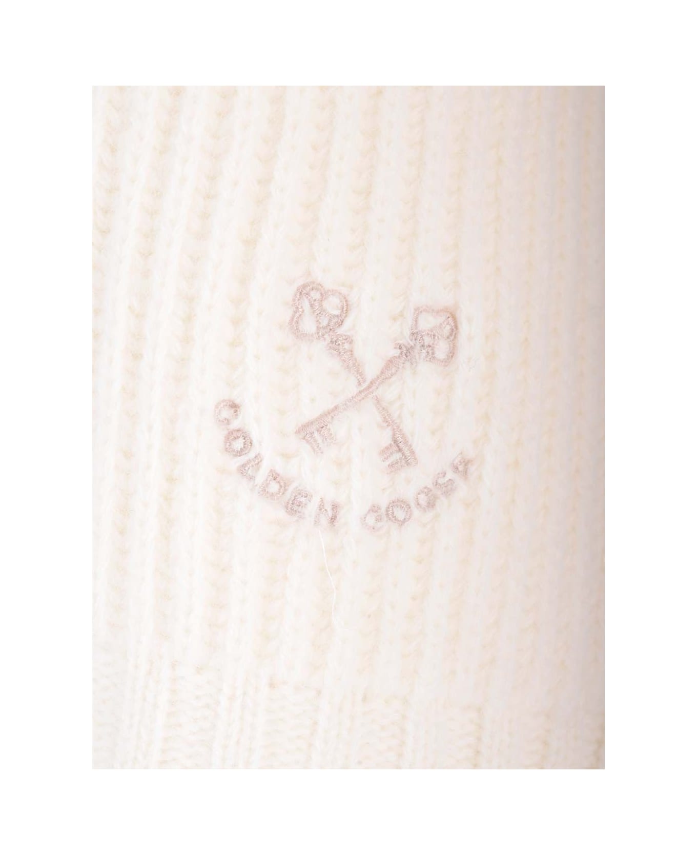 Golden Goose Turtleneck Vest - White