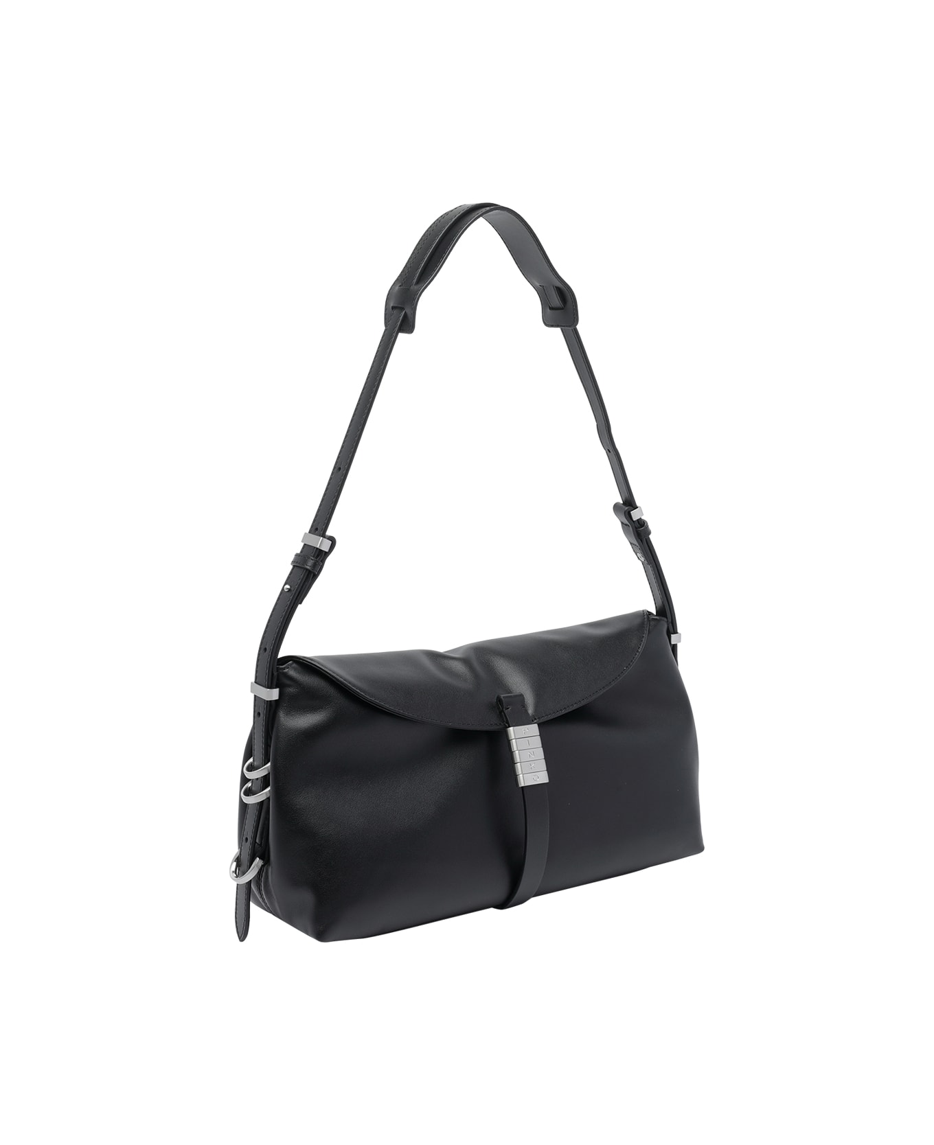 Pinko New Saddle Shoulder Bag - Black