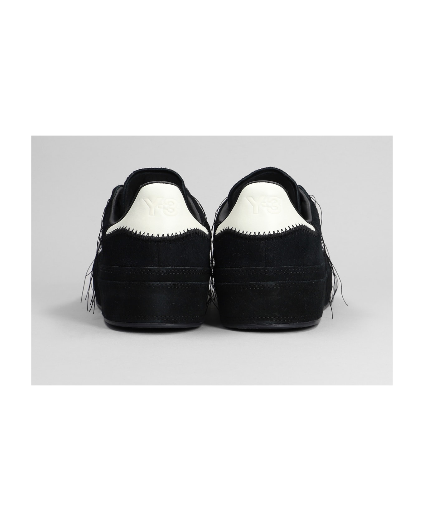 Y-3 Gazelle Sneakers In Black Suede - Black