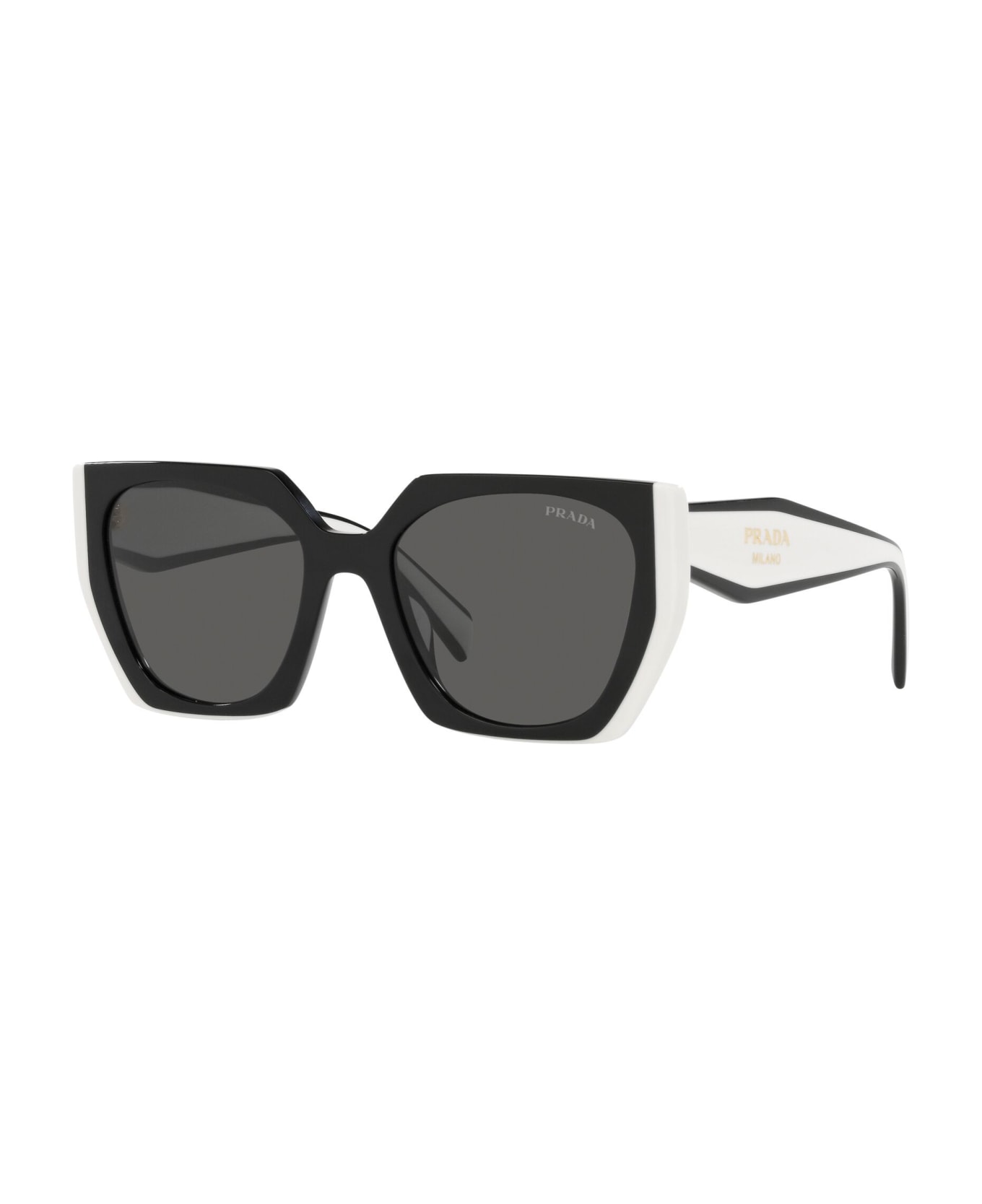 Prada Eyewear neon Sunglasses - Nero/Nero