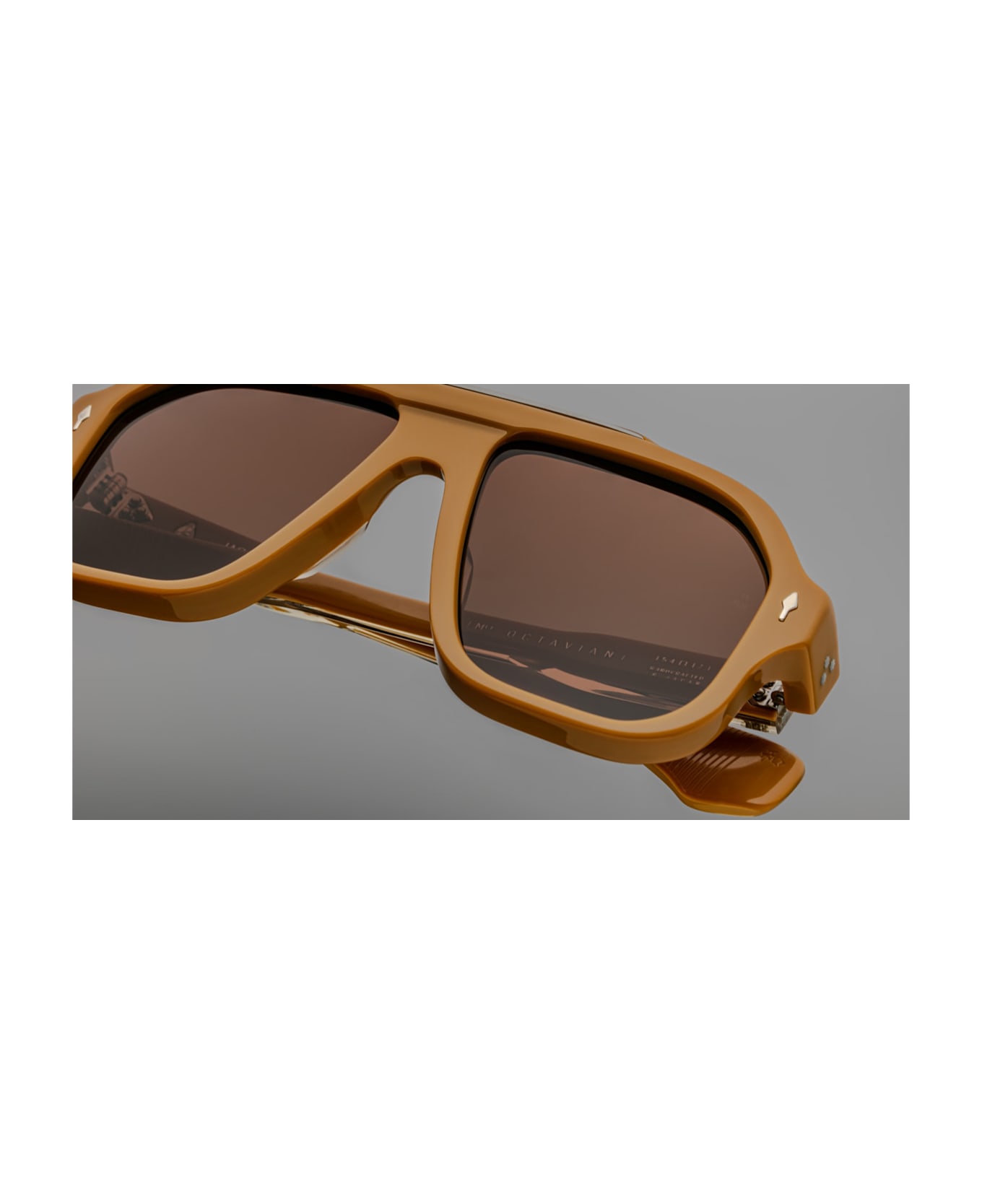 Jacques Marie Mage Octavian - Suntan Sunglasses - yellow