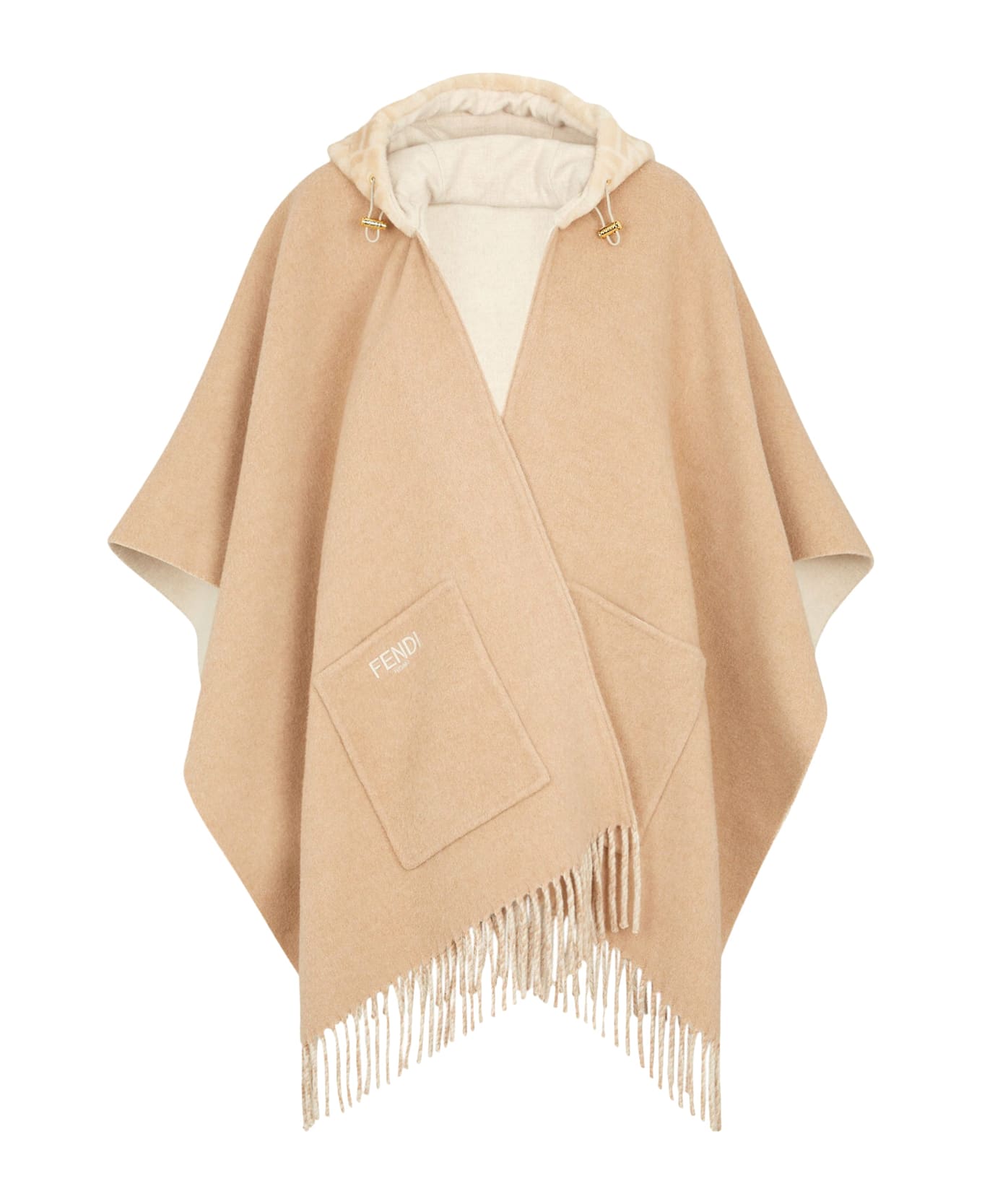 Fendi Poncho - Beige