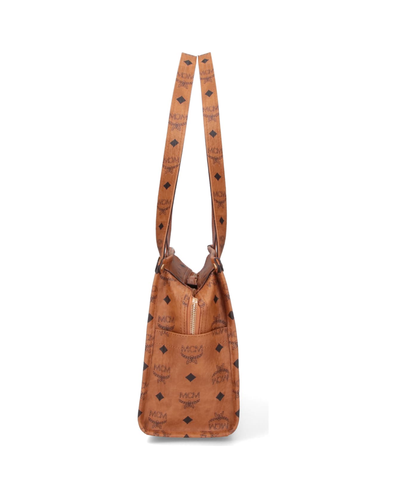 MCM 
aren
 Tote Bag - Brown