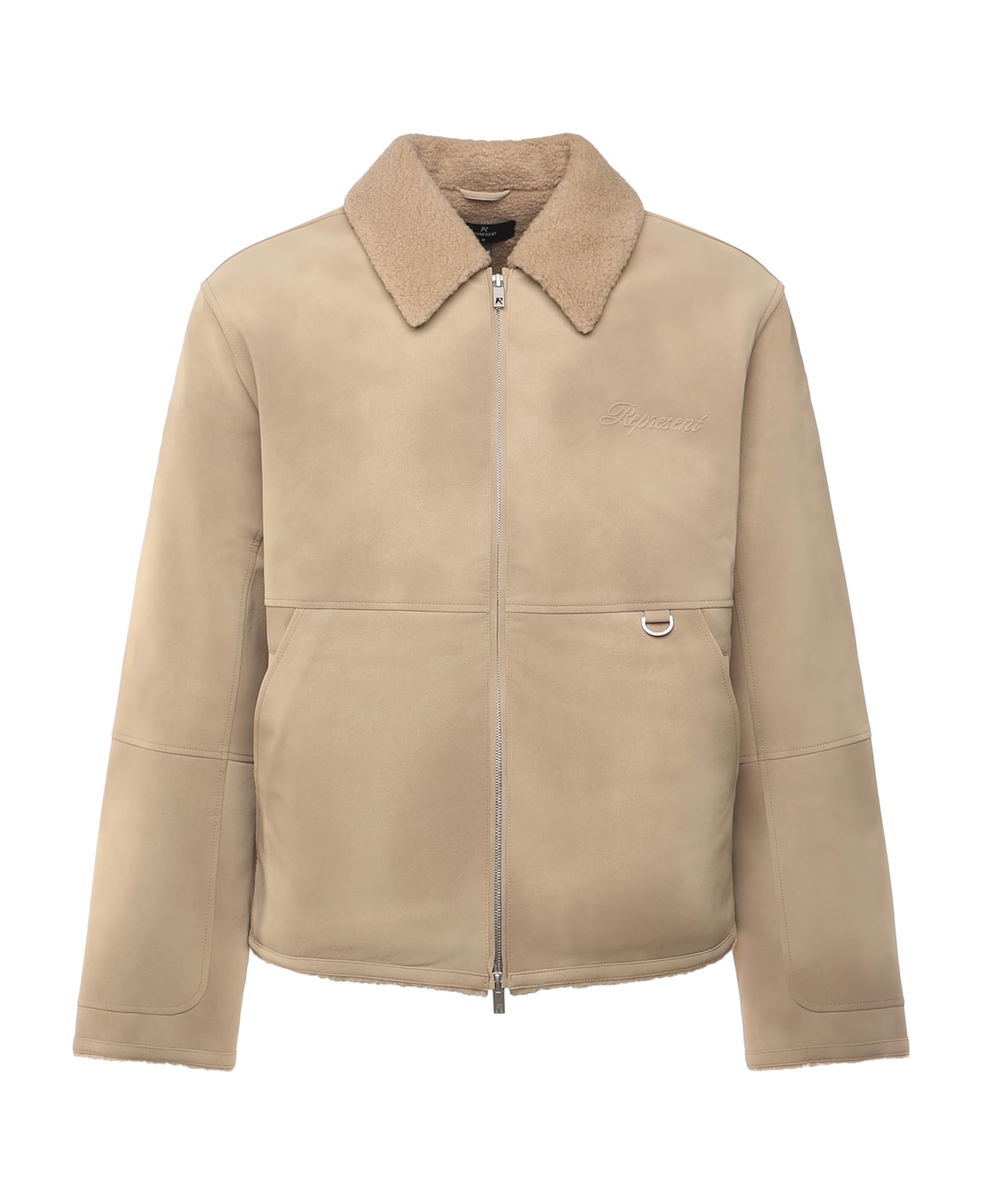 REPRESENT Faux Fur Jacket - Coffee