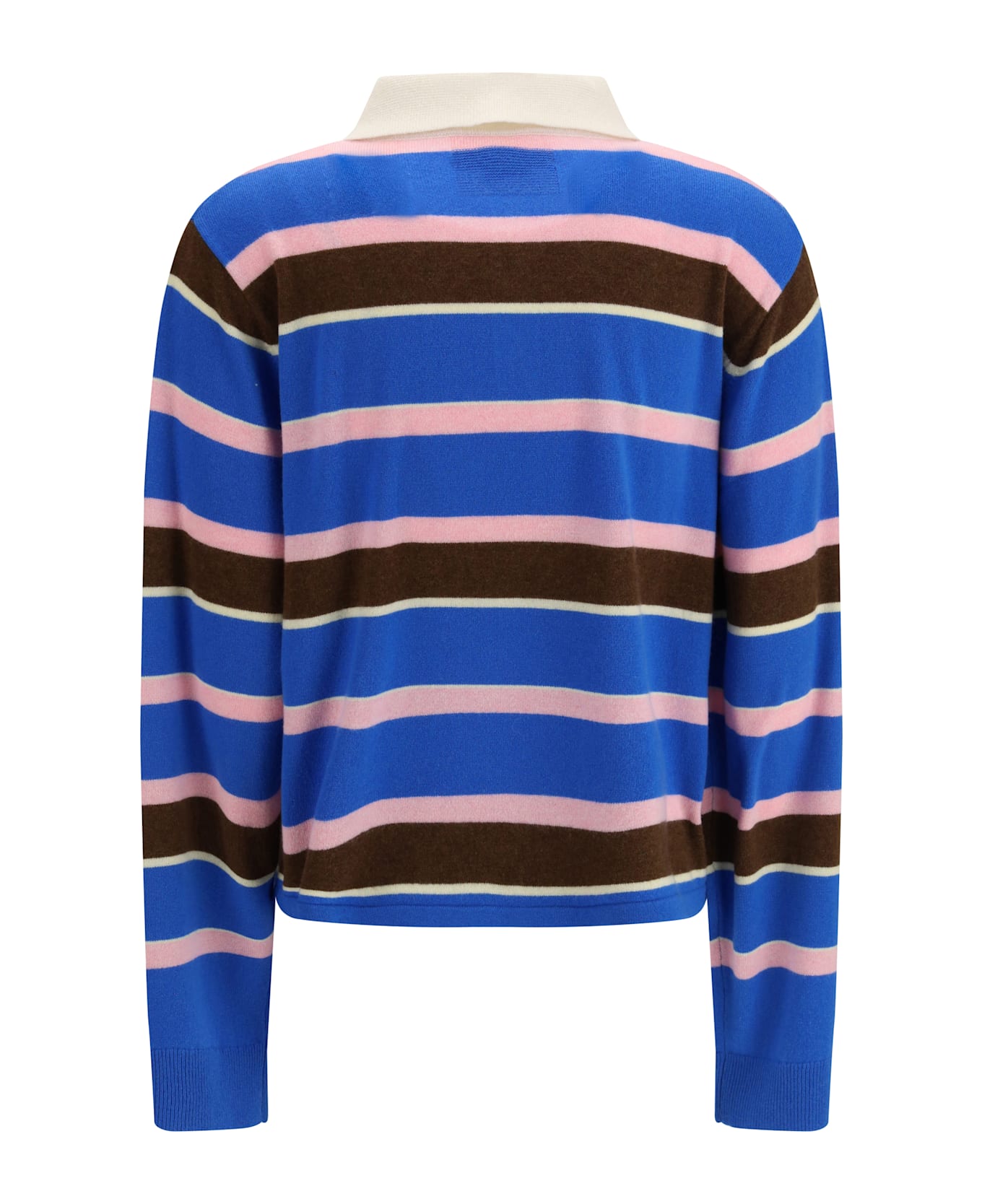Guest in Residence Rugby Cropped Striped Jumper