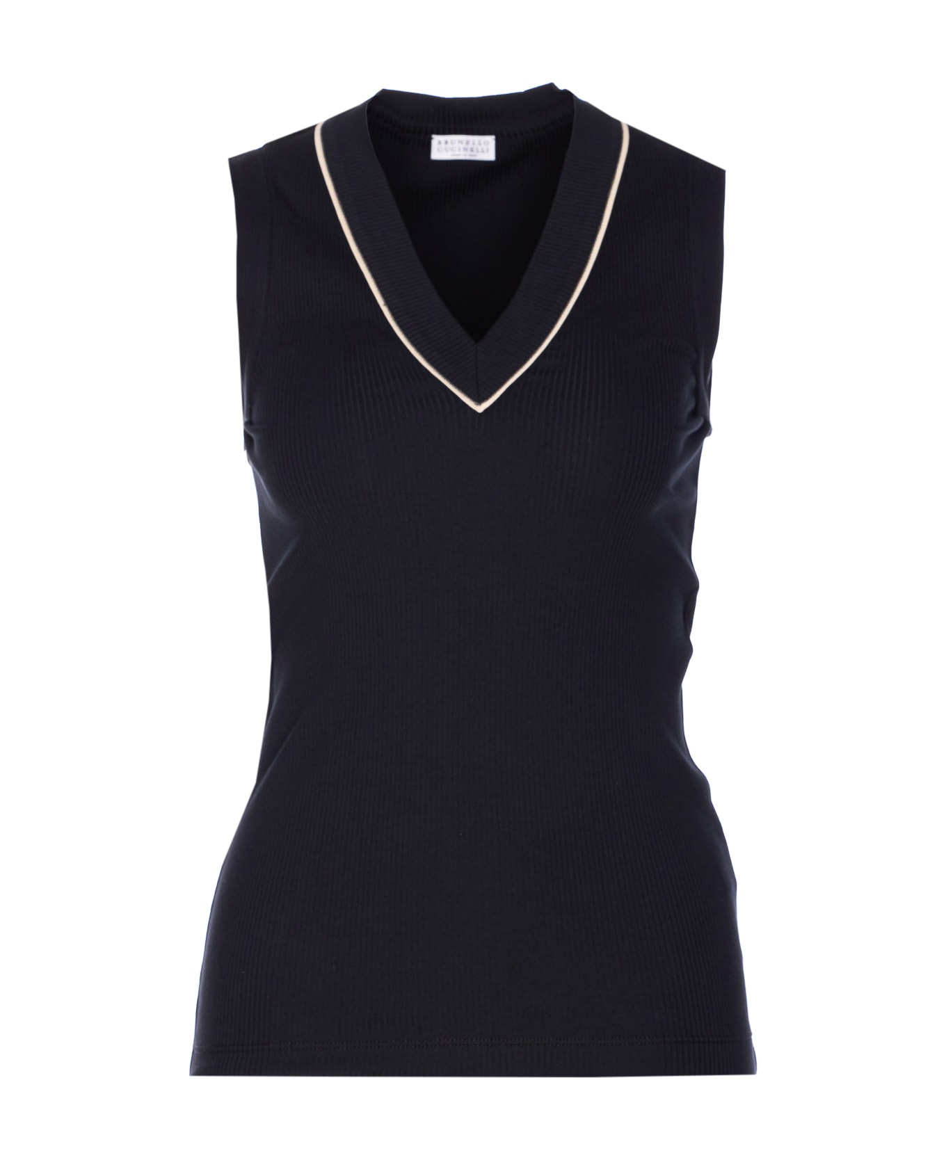 Brunello Cucinelli Tank Top - Black