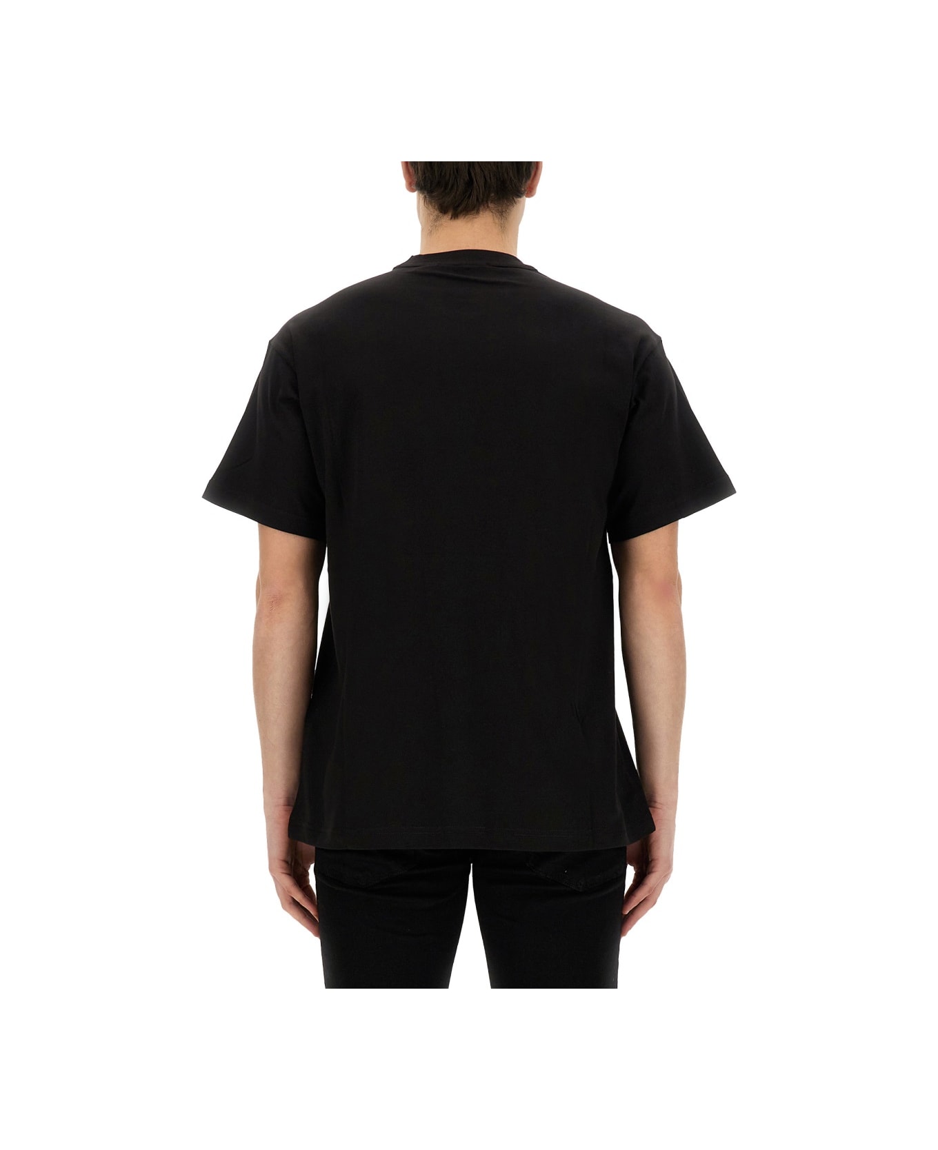 Versace Jeans Couture T-shirt With Logo - Black
