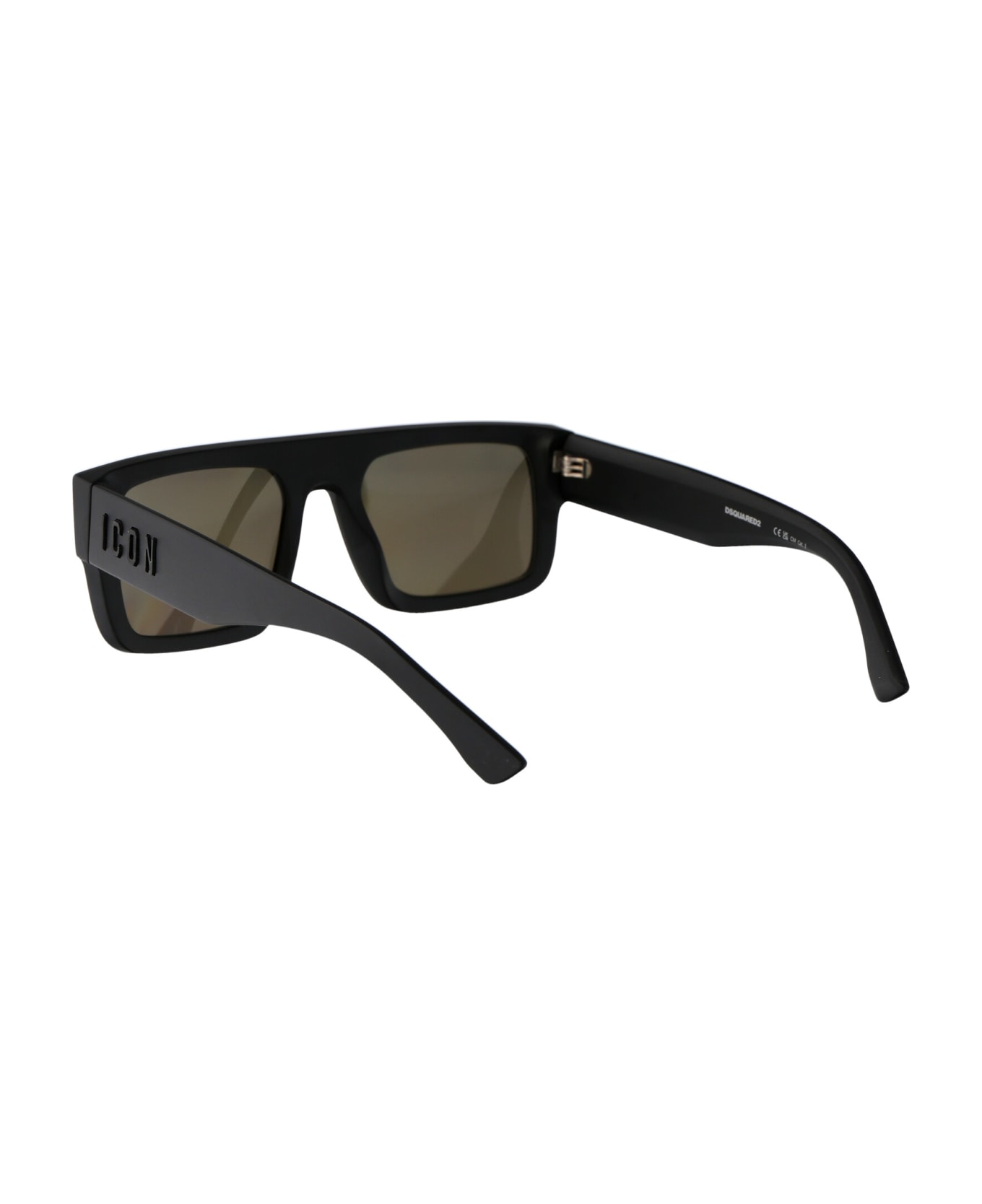 Dsquared2 Eyewear Icon 0008/s Sunglasses - 003T4 MATTE BLACK サングラス