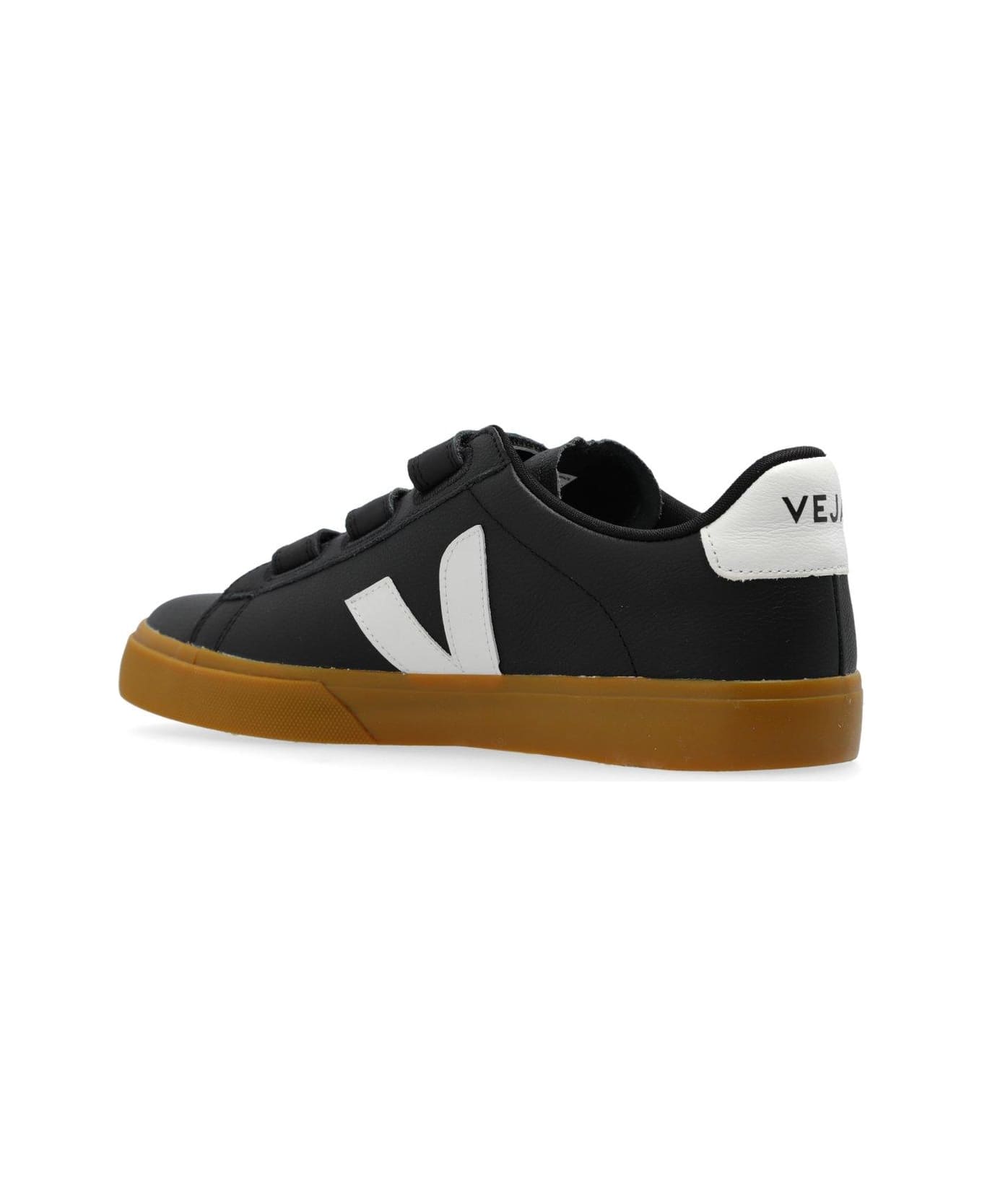 Veja Reclife Logo Sneakers - BLACK