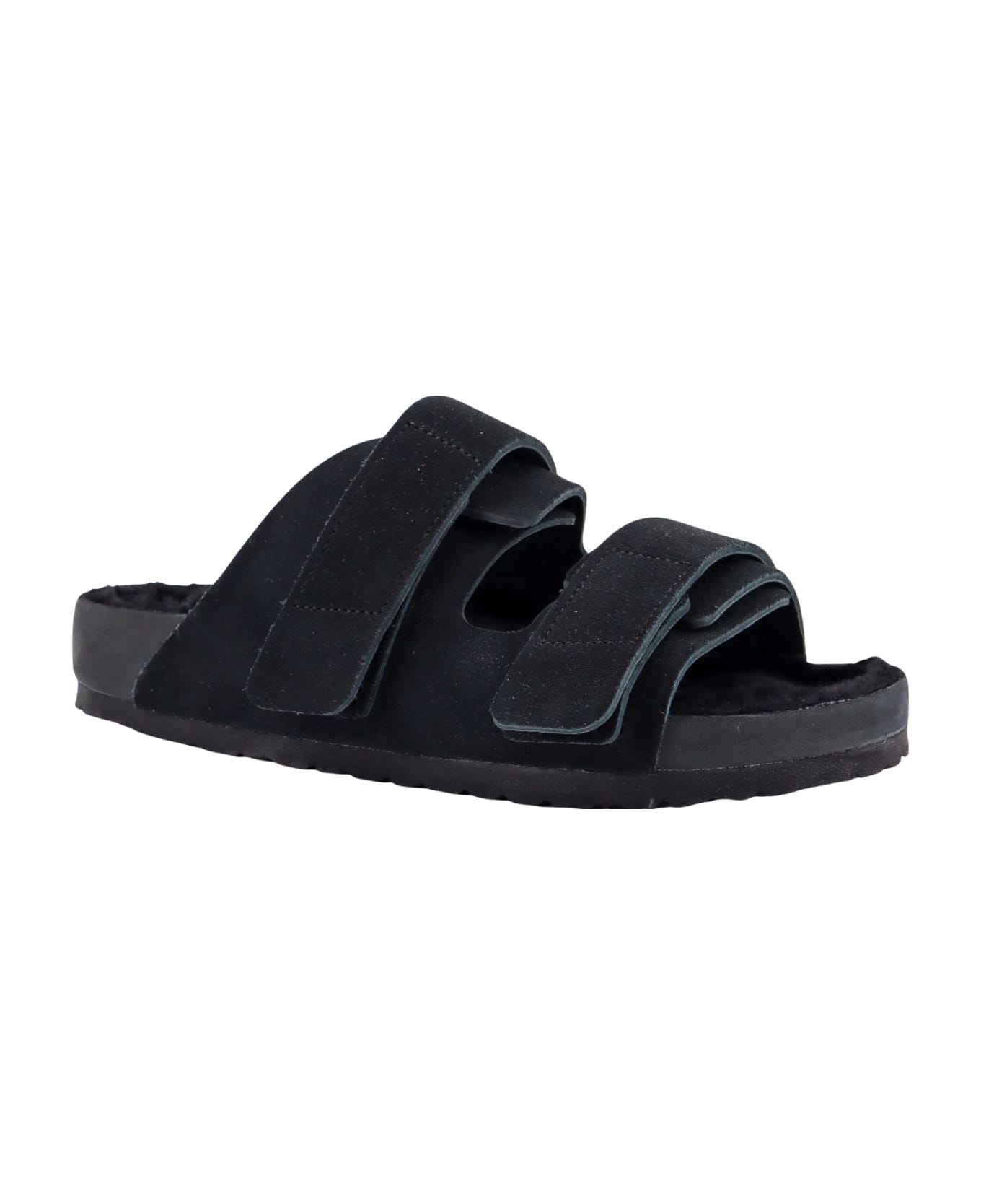 Birkenstock Uji Handstitch Sandals - Black