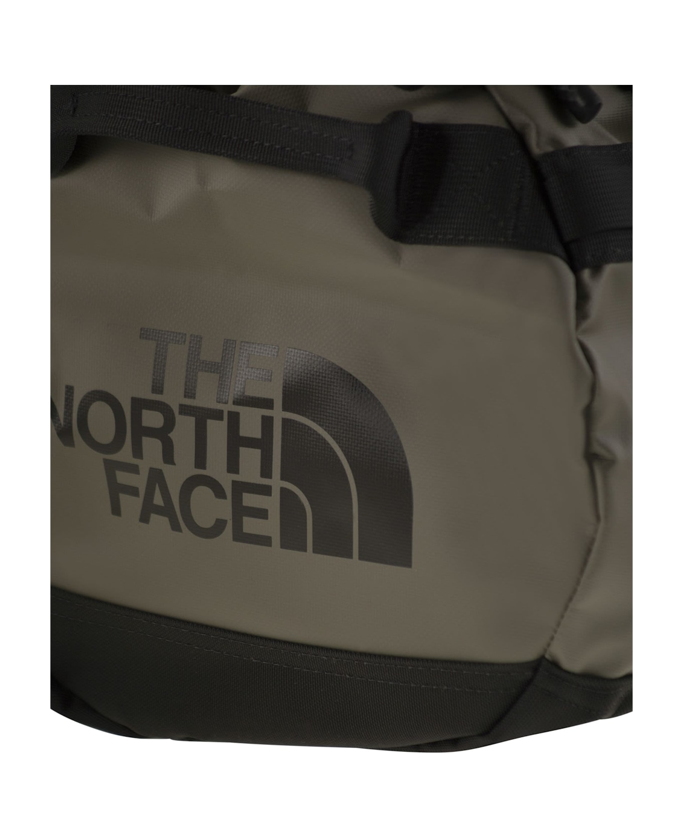 The North Face Base Camp Duffel - Duffel Bag With Shoulder Straps - Green/black トラベルバッグ