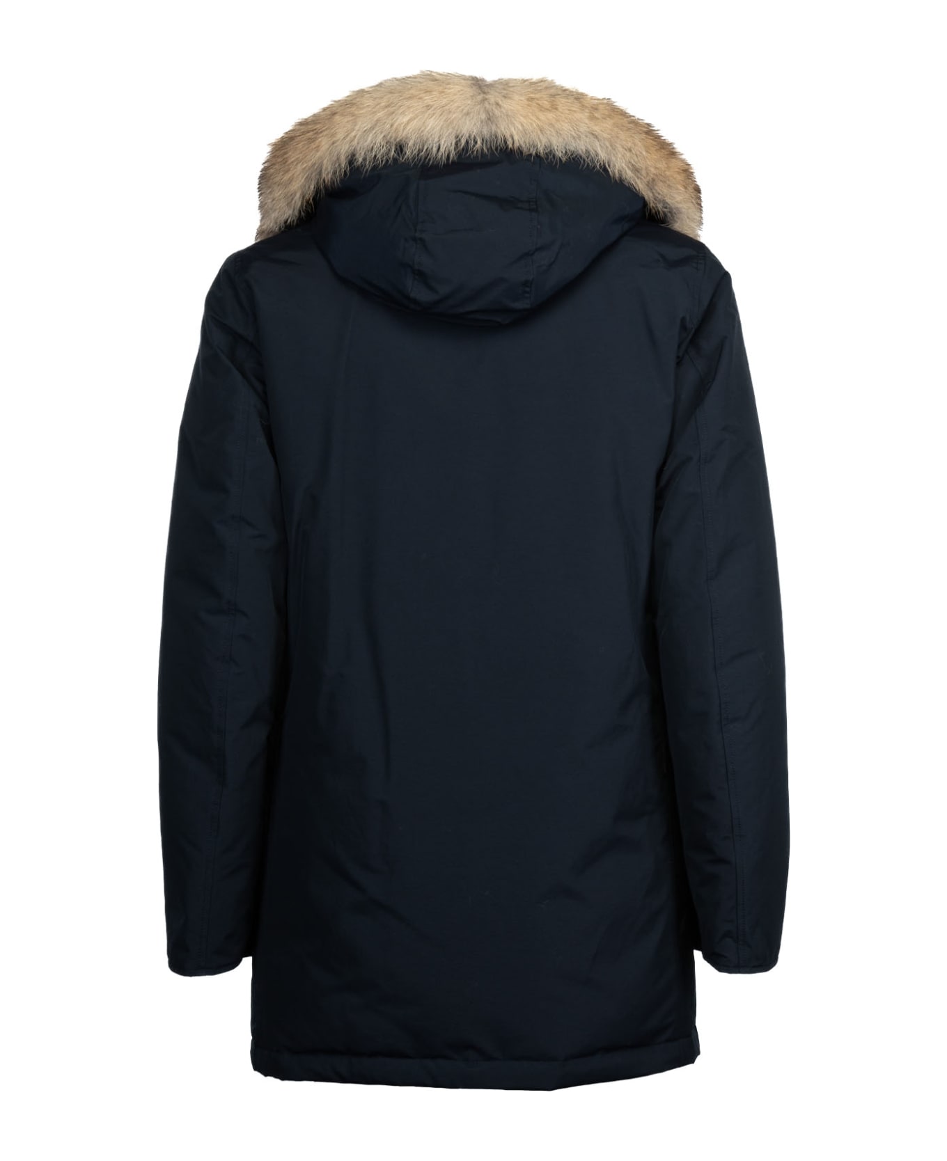 Woolrich Arctic Detachable Fur Parka - Blu