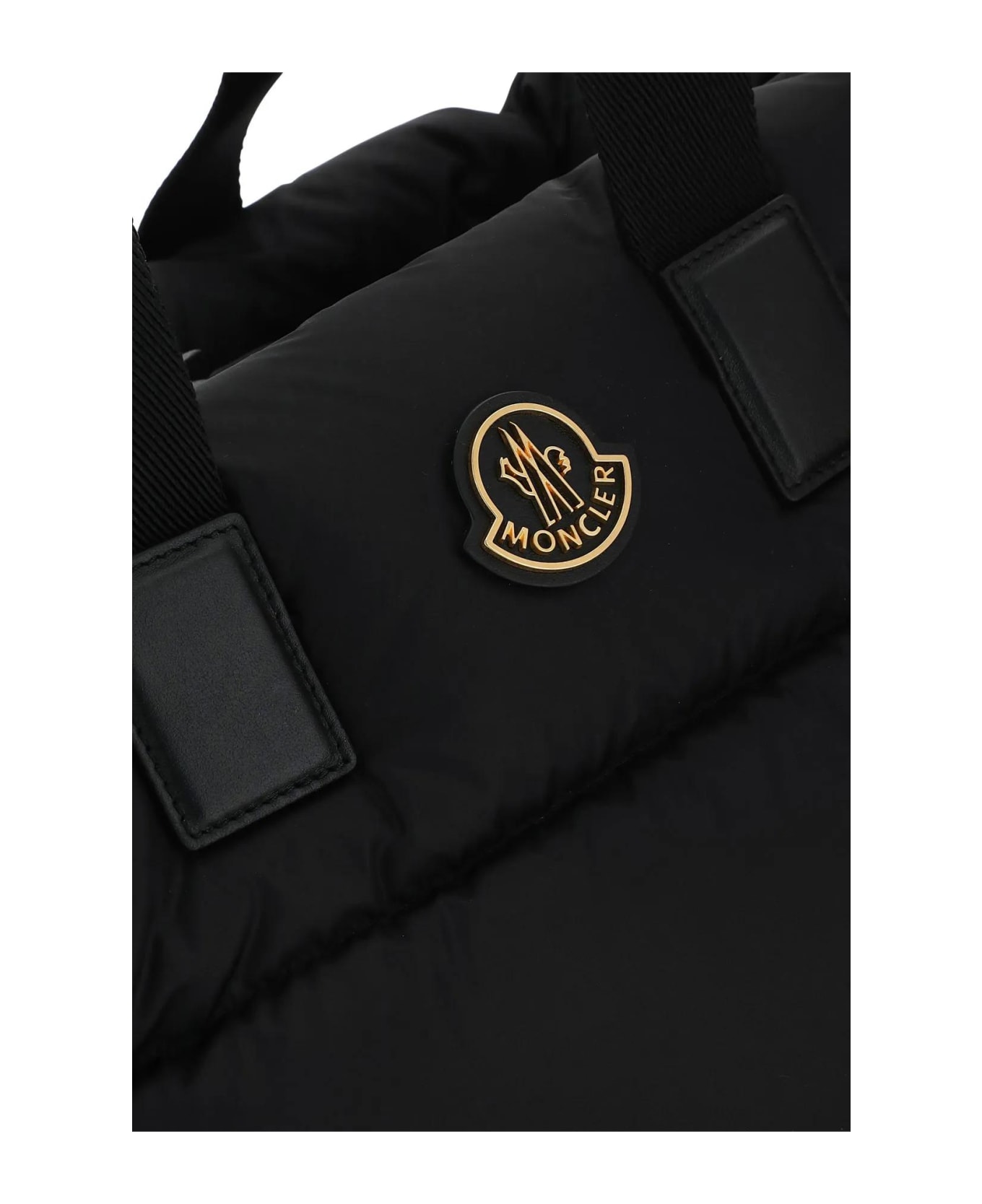 Moncler Black Nylon Caradoc Shopping Bag - Nero
