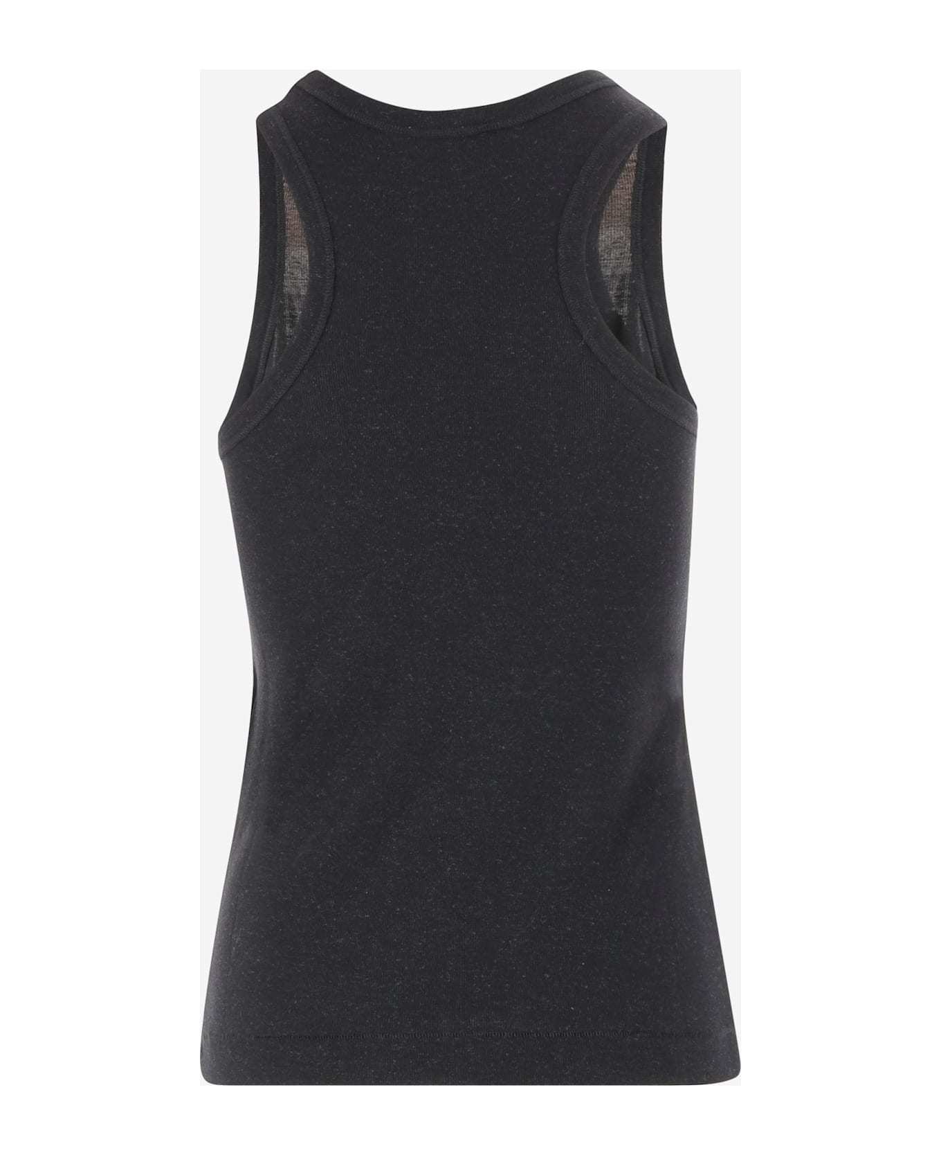 By Malene Birger Lise Tank Top In Lyocell Blend - Black