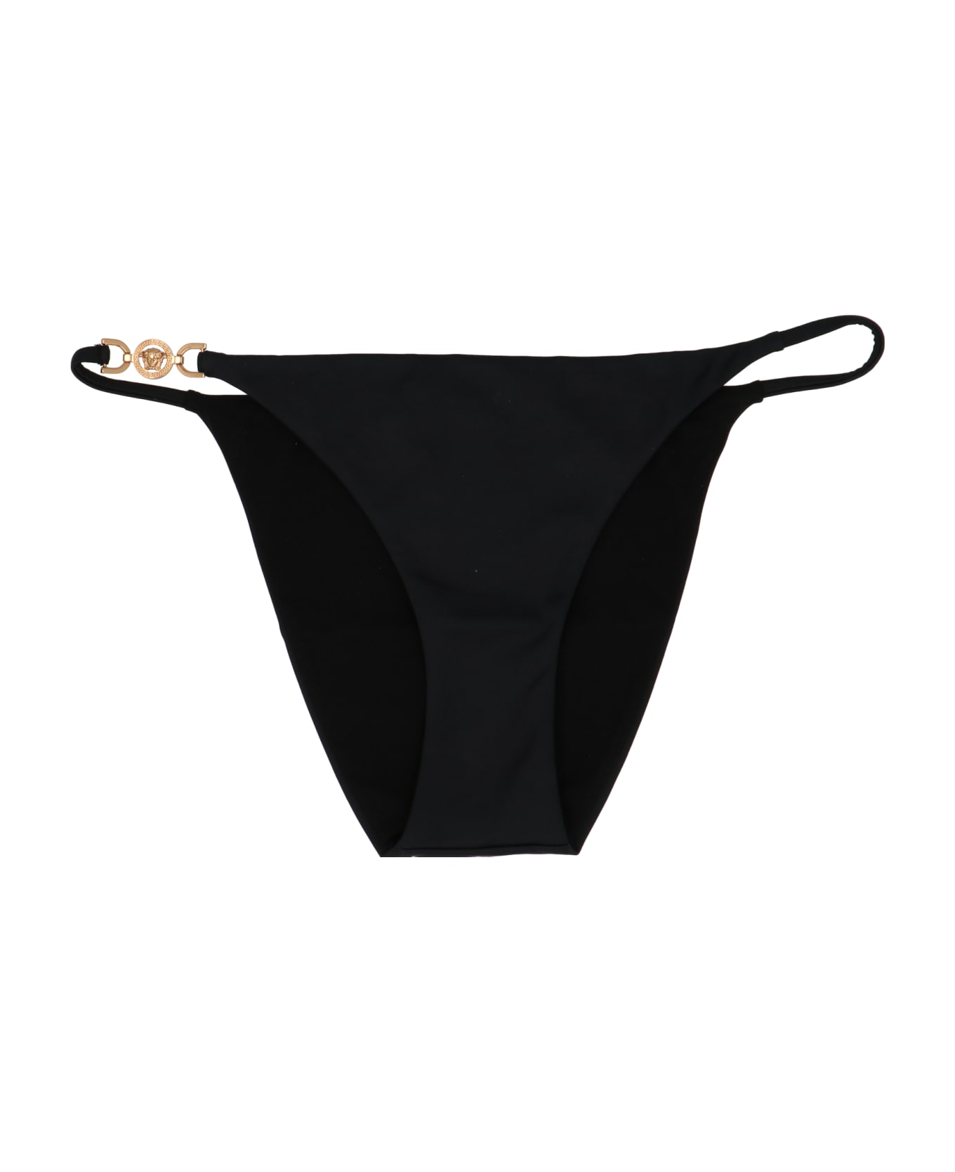 Versace 'medusa' Bikini Bottom - Black  