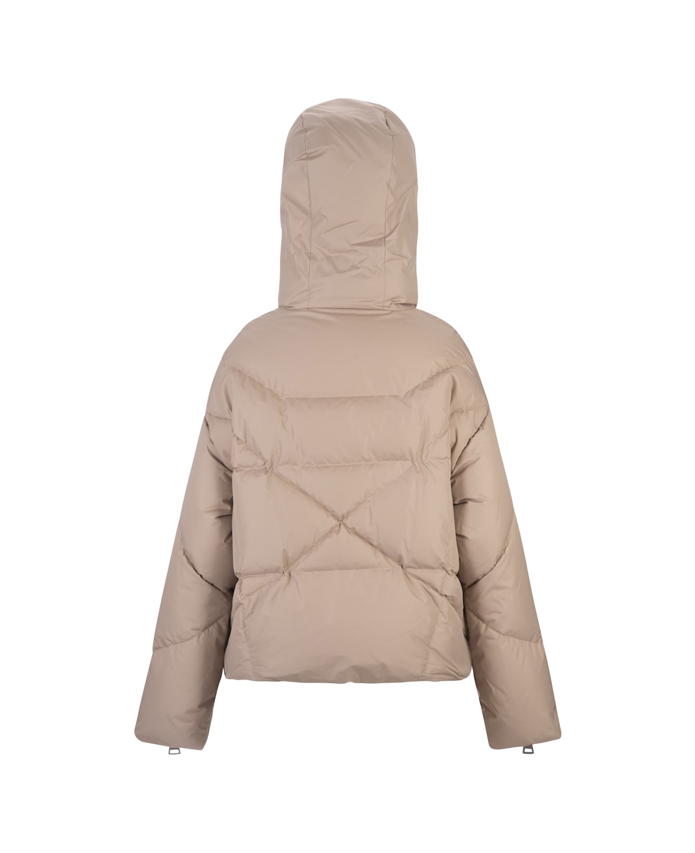 Khrisjoy Sand Khris Iconic Puffer Jacket - Sand