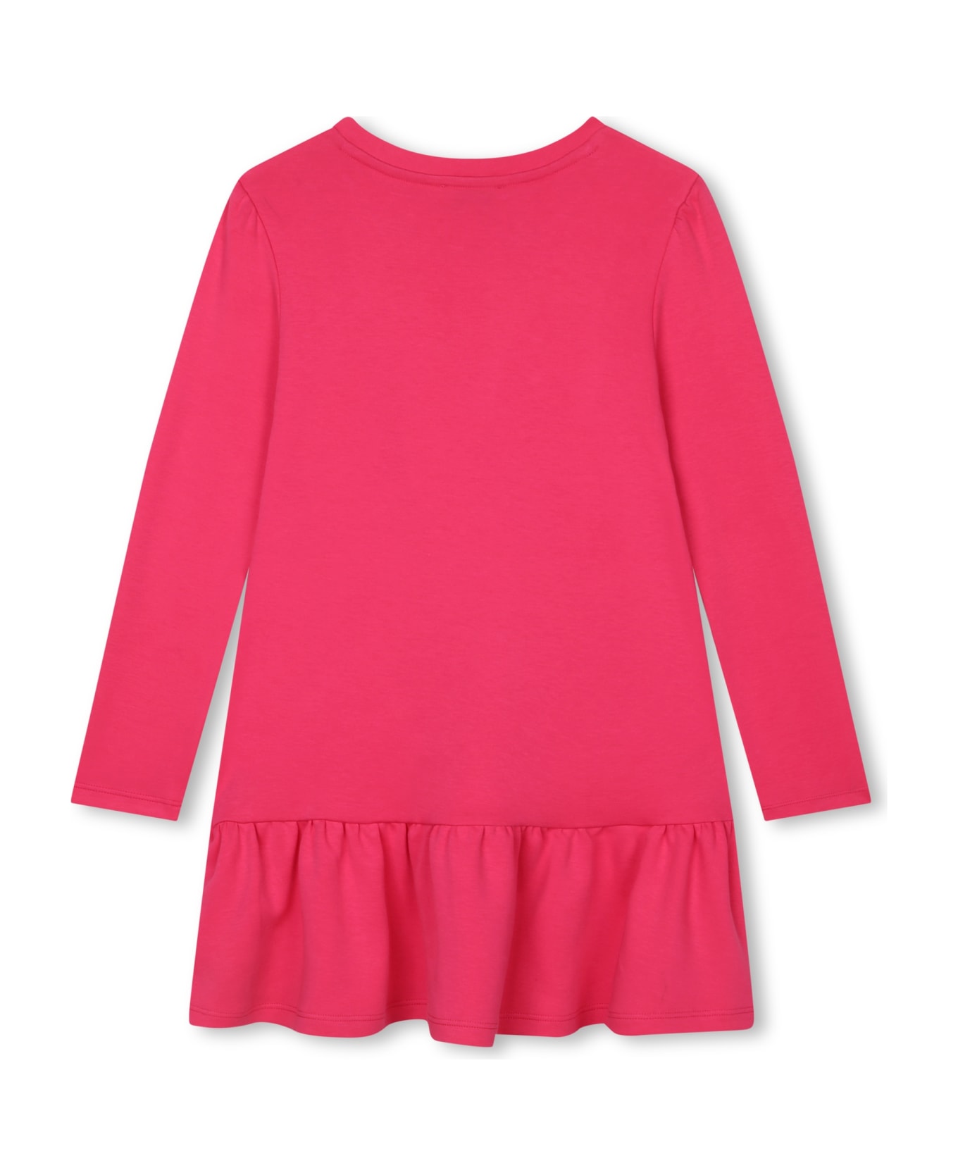 Little Marc Jacobs T-shirt Model Dress With Print - Fucsia