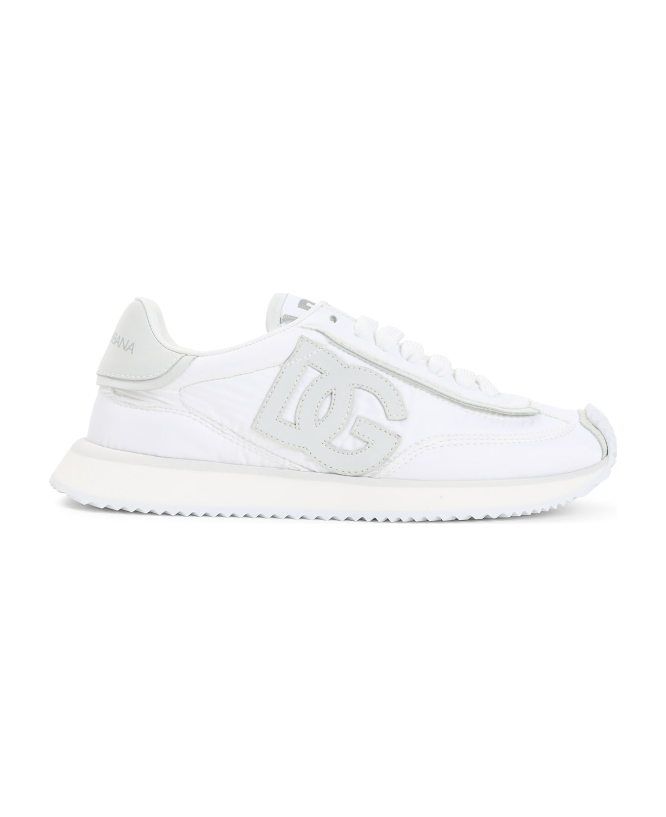 Dolce & Gabbana Polyester Sneakers - Bianco