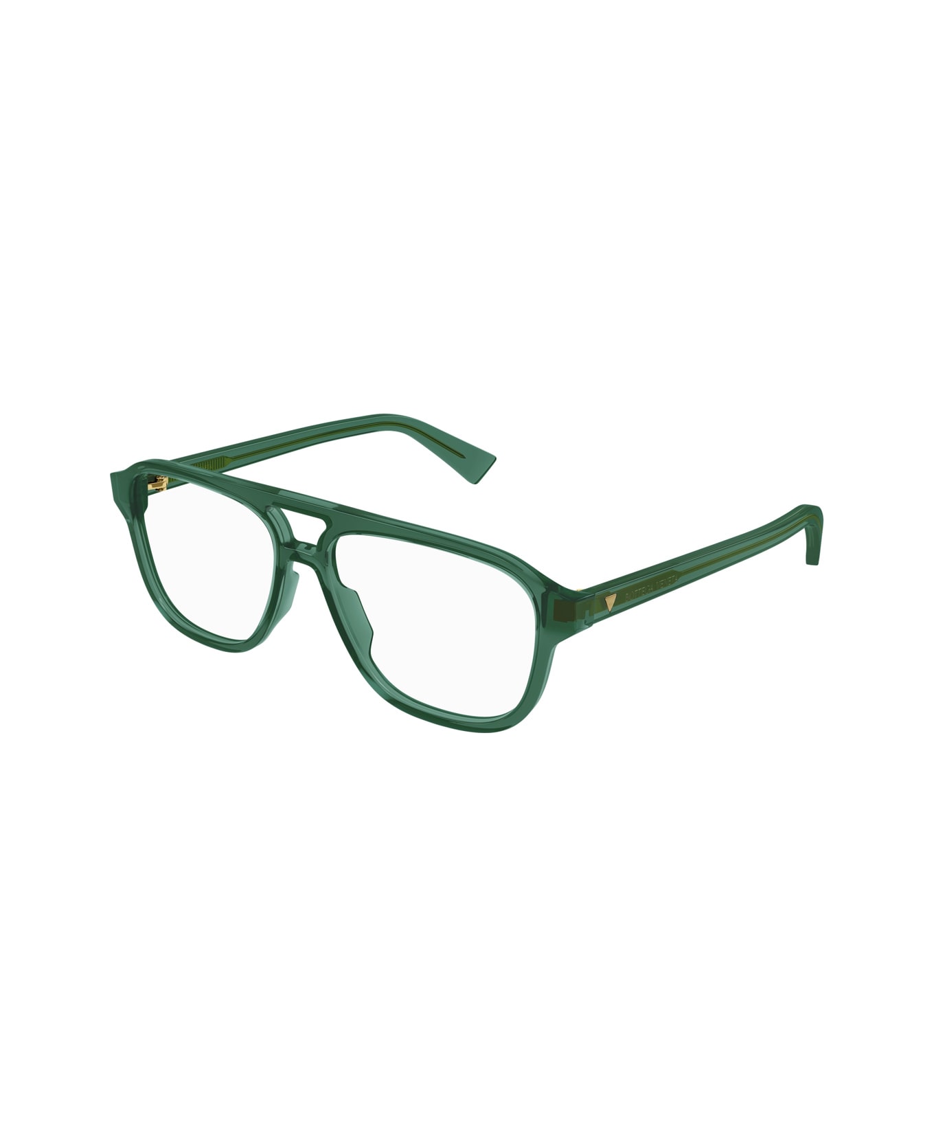 Bottega Veneta Eyewear Bottega Veneta Bv1294o Linea New Classic 003 Green Trasparent Glasses - Verde