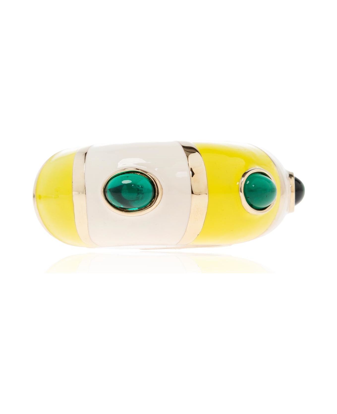 Jacquemus Bracelet With Applications - Yellow