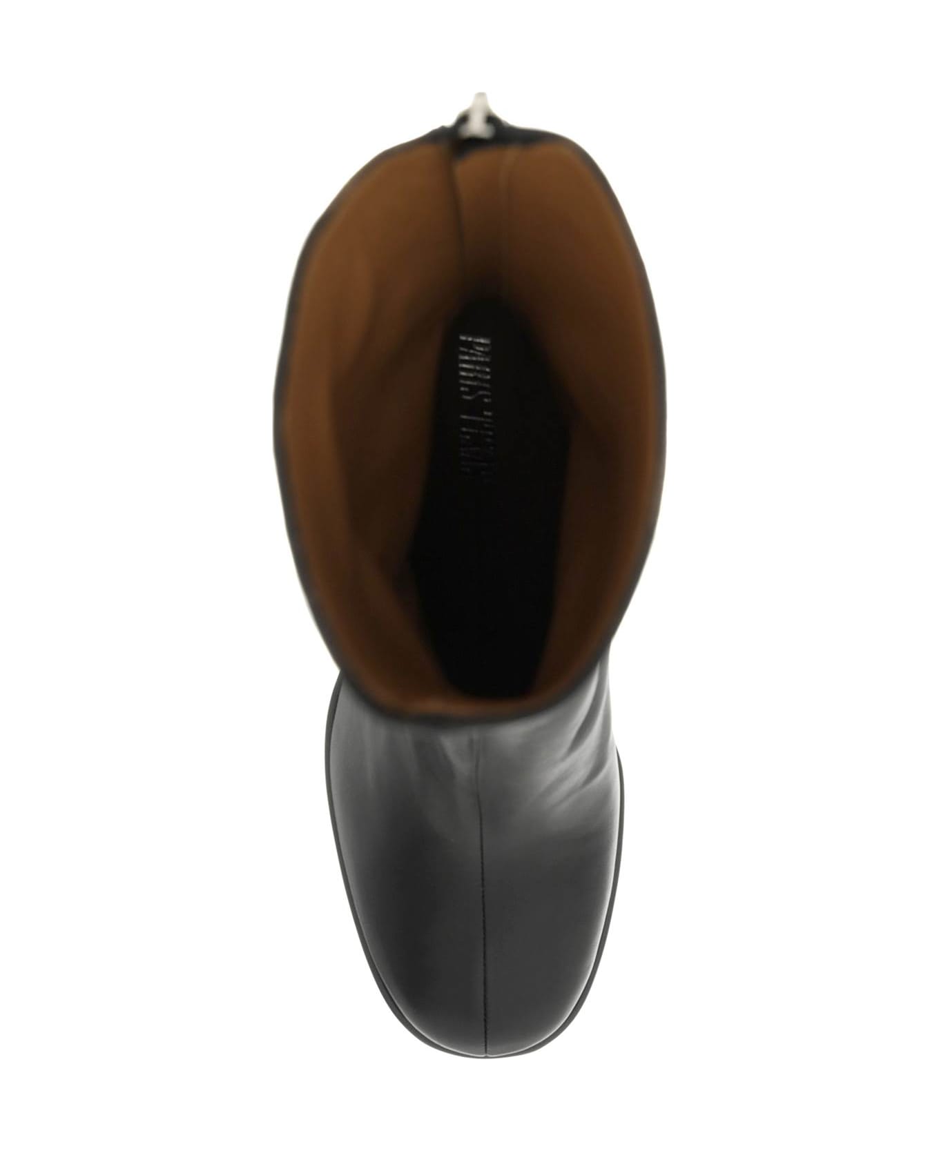 Paris Texas Nappa Leather 'lexy' Ankle Boots - Black Diamond