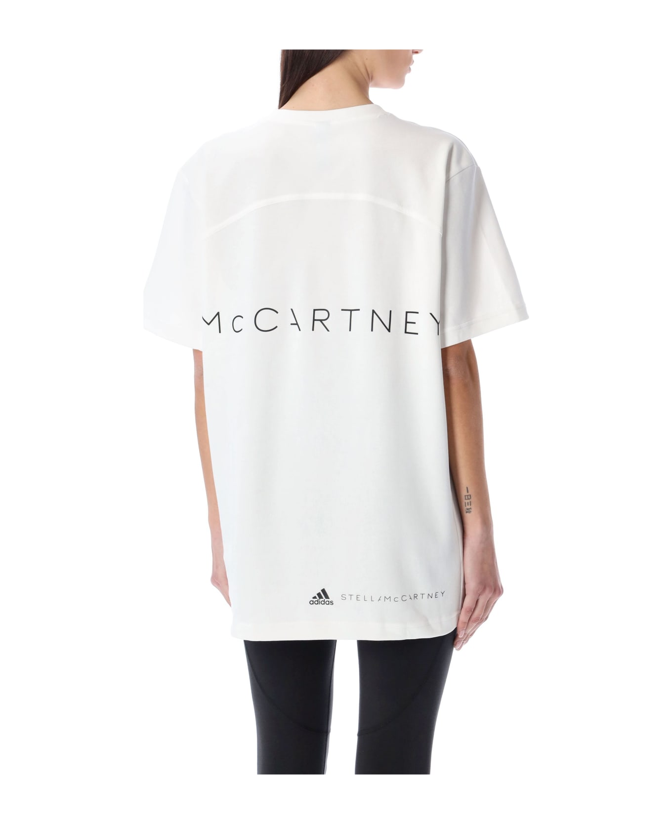 Adidas by Stella McCartney Logo T-shirt - Bianco