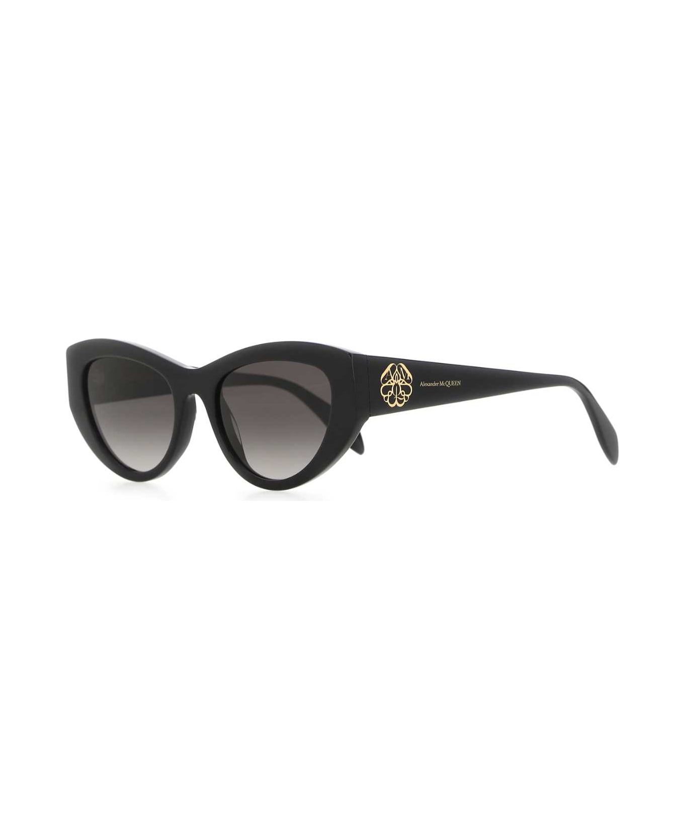 Alexander McQueen Black Acetate Sunglasses - 1053