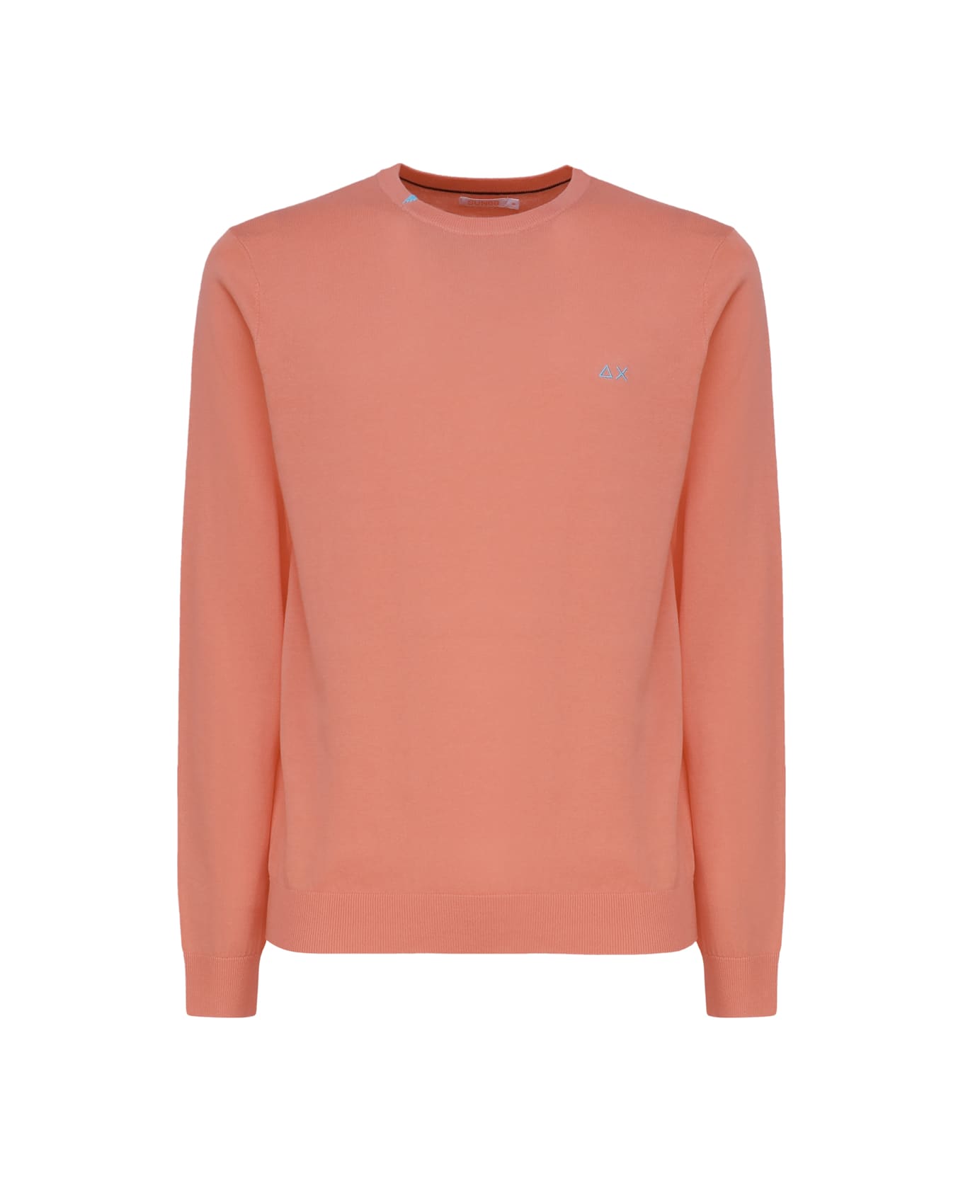 Sun 68 Sweater With Logo - Pink