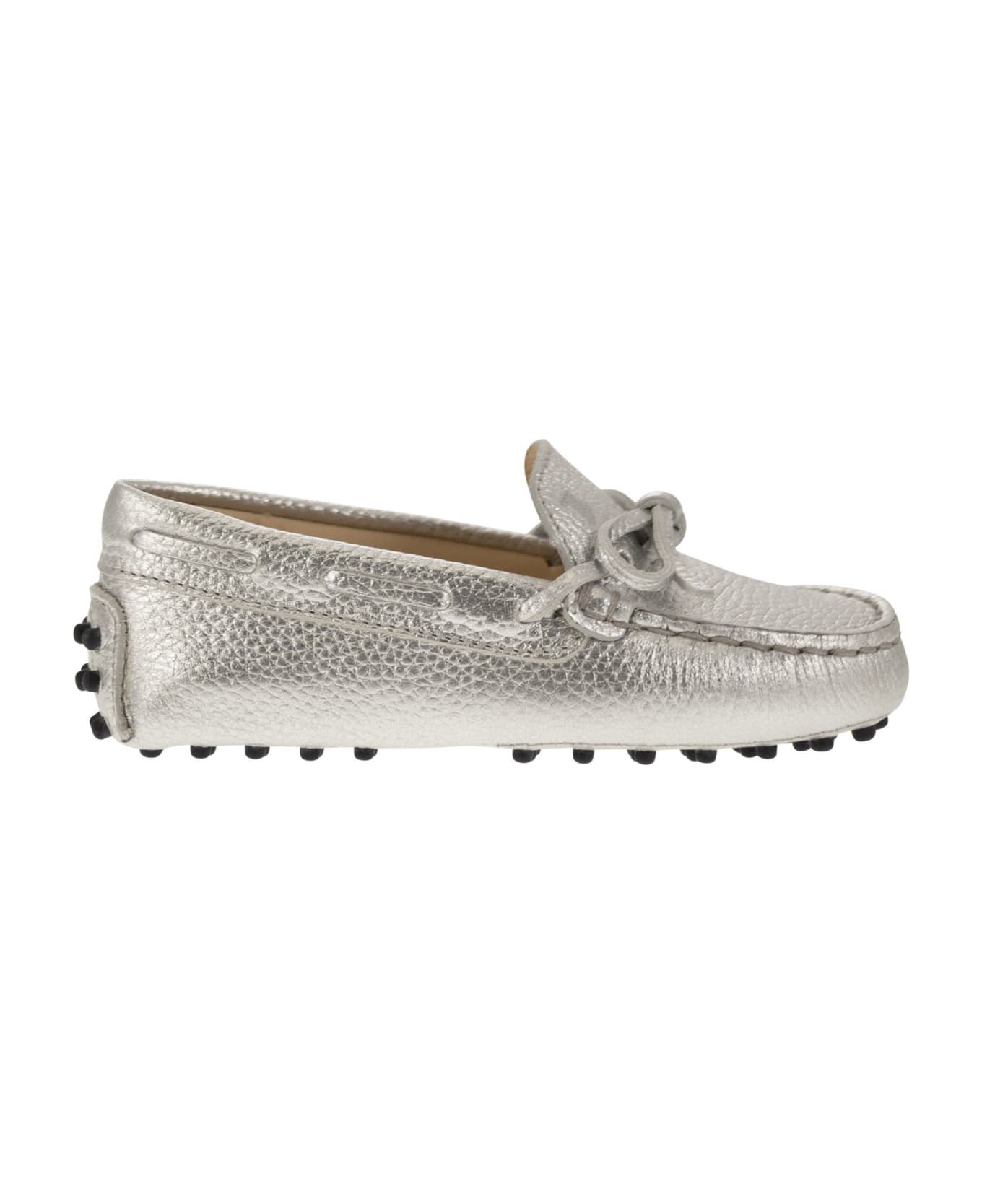 Tod's Loafer Gommino - Silver