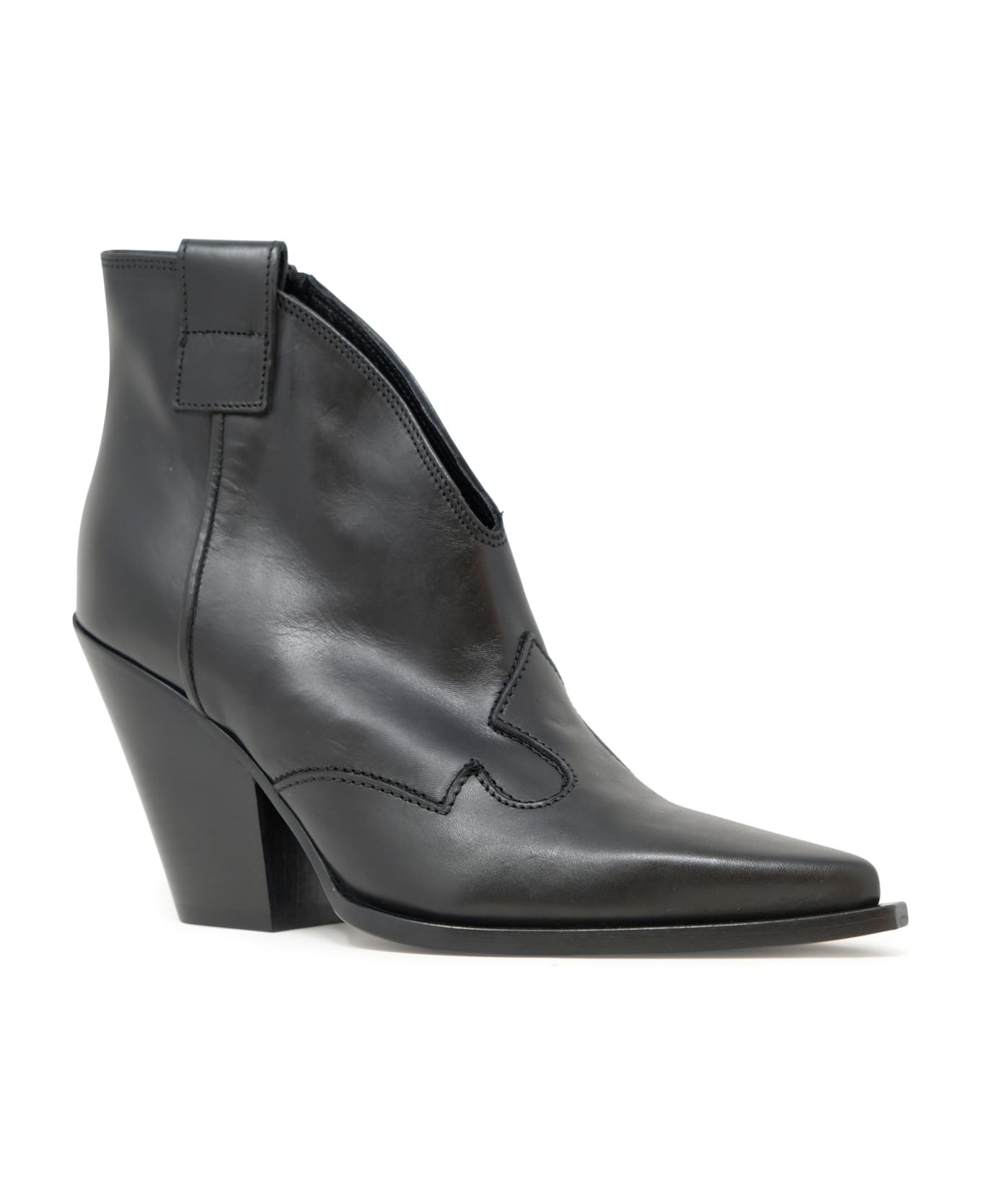 Elena Iachi Leather Ankle Boots
